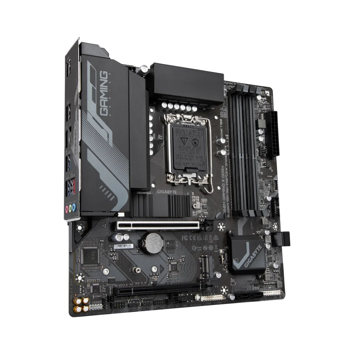 Gigabyte B760M GAMING X DDR4 Micro-ATX Motherboard Intel LGA 1700 PCIe 4.0 Dual M.2 | B760M-GAMING-X-DDR4 view 3