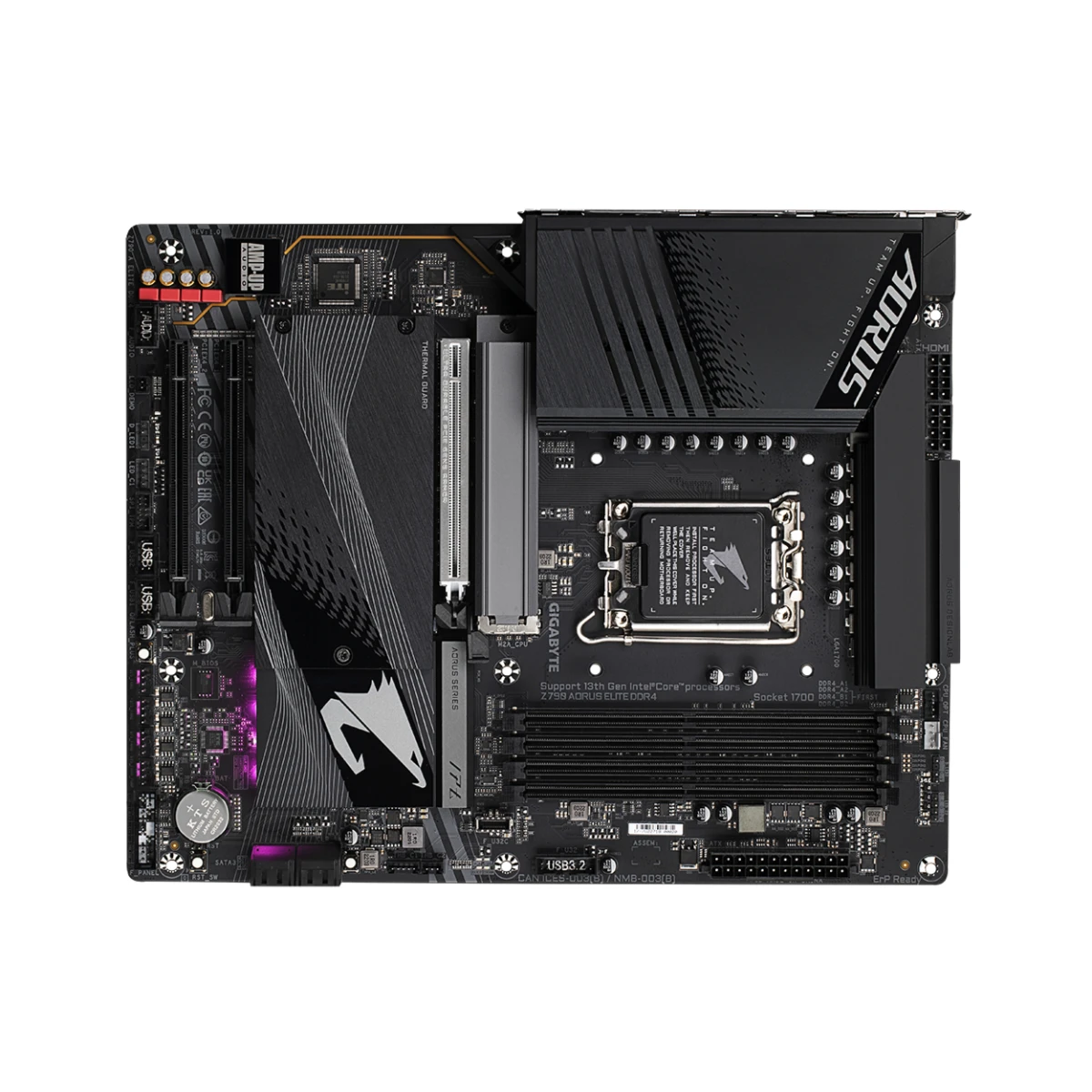 Gigabyte Z790 AORUS Elite DDR4 ATX Gaming Motherboard Intel LGA 1700 - Z790-A-ELITE-DDR4 view 4