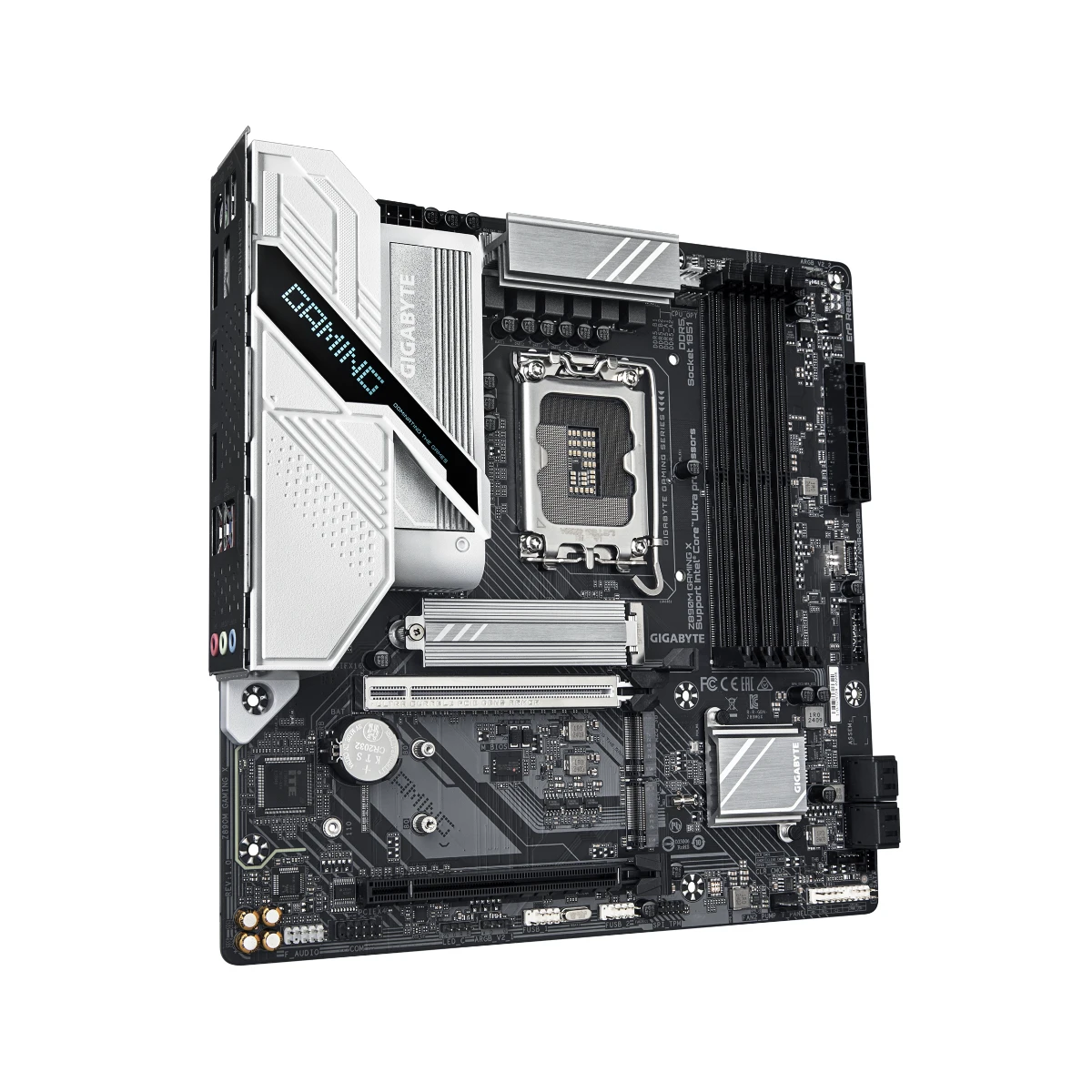 Gigabyte Z890M GAMING X LGA 1851 Micro-ATX Gaming Motherboard | Z890M-GAMING-X view 3