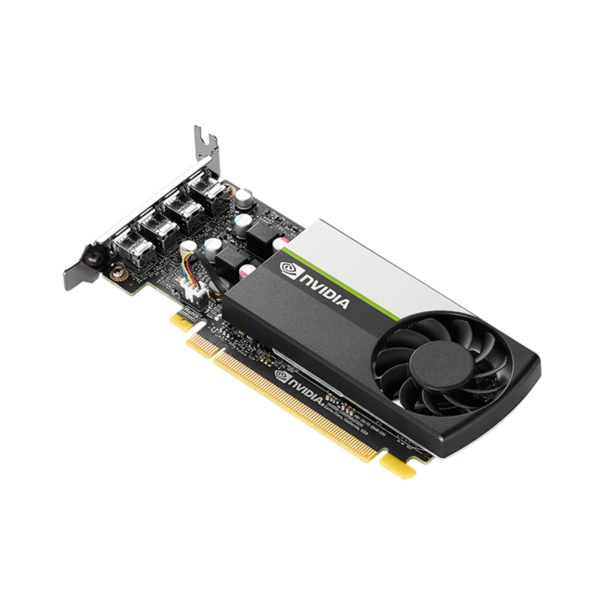 PNY NVIDIA Quadro T1000 Low-Profile Graphics Card, 4GB GDDR6 - VCNT1000-SB view 3