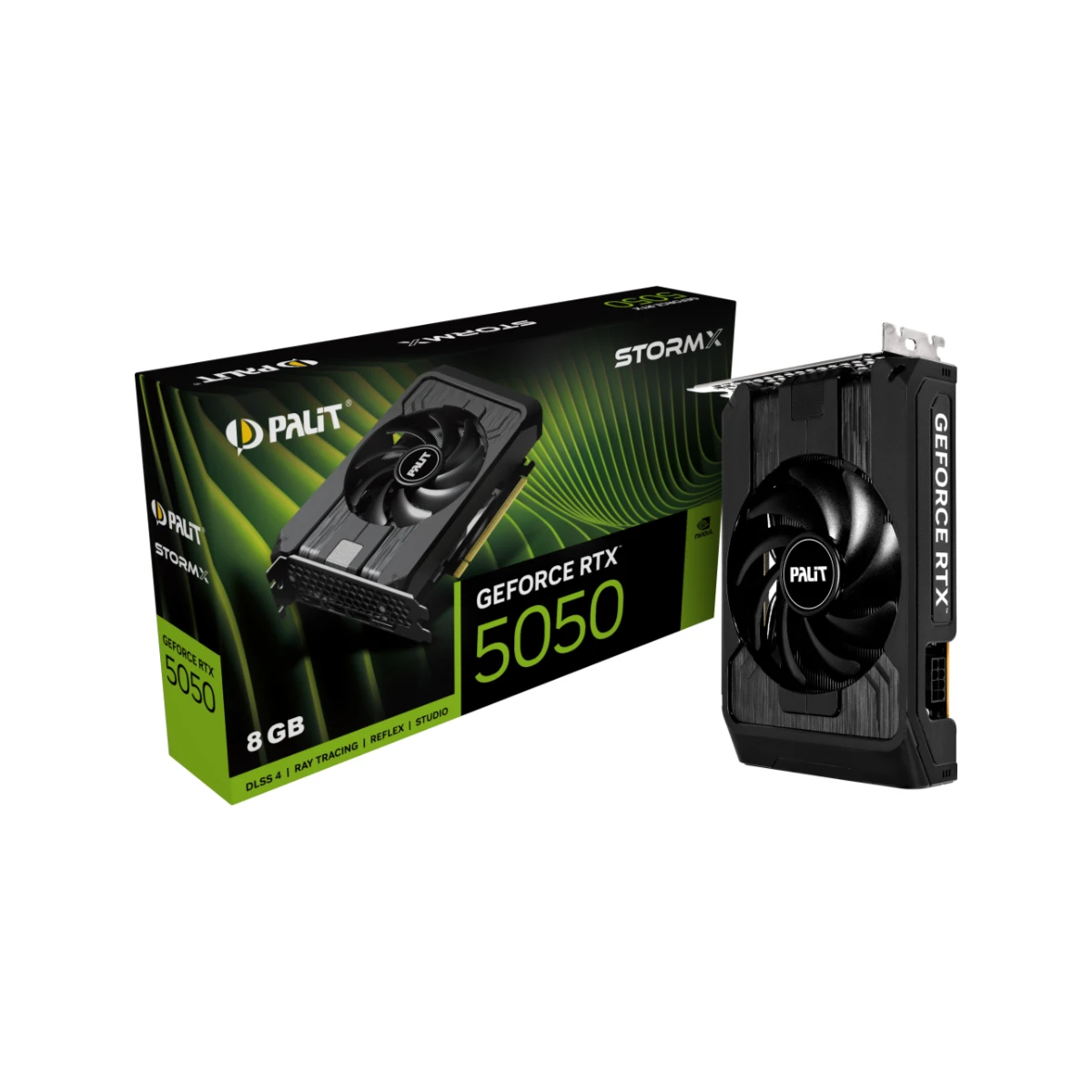 Palit GeForce RTX 5050 StormX Graphics Card, 8GB GDDR6, DLSS 4 | NE65050019P1-GB2070F