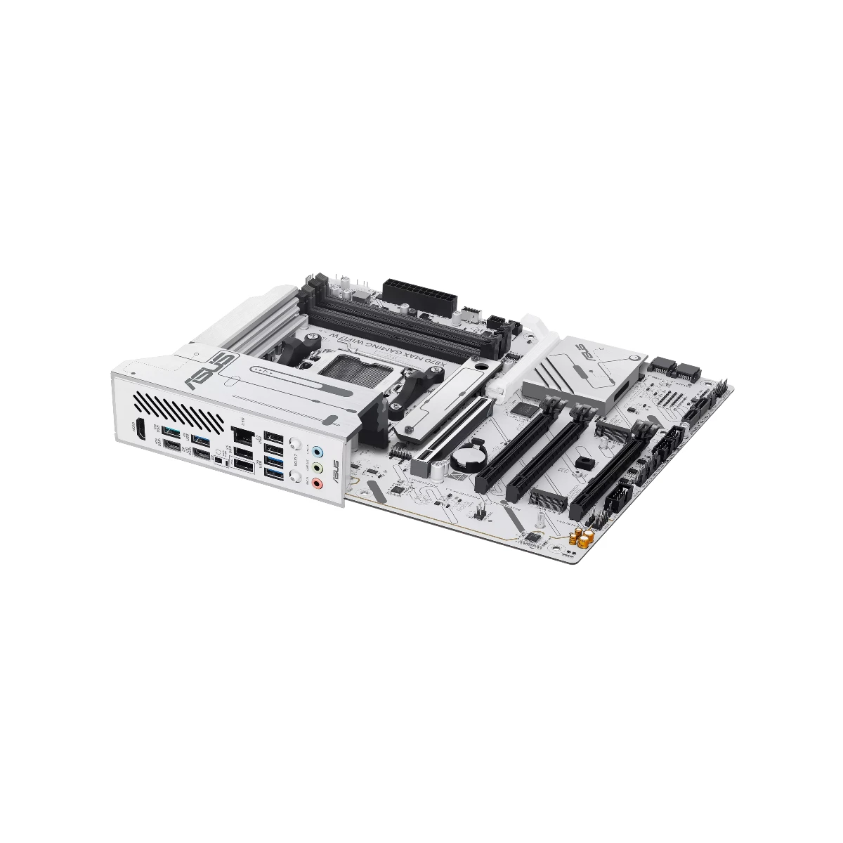 ASUS X870 MAX GAMING WIFI 7 W AM5 ATX DDR5 PCIe 5.0 Motherboard | 90MB1LZ0-M0EAY0 view 4