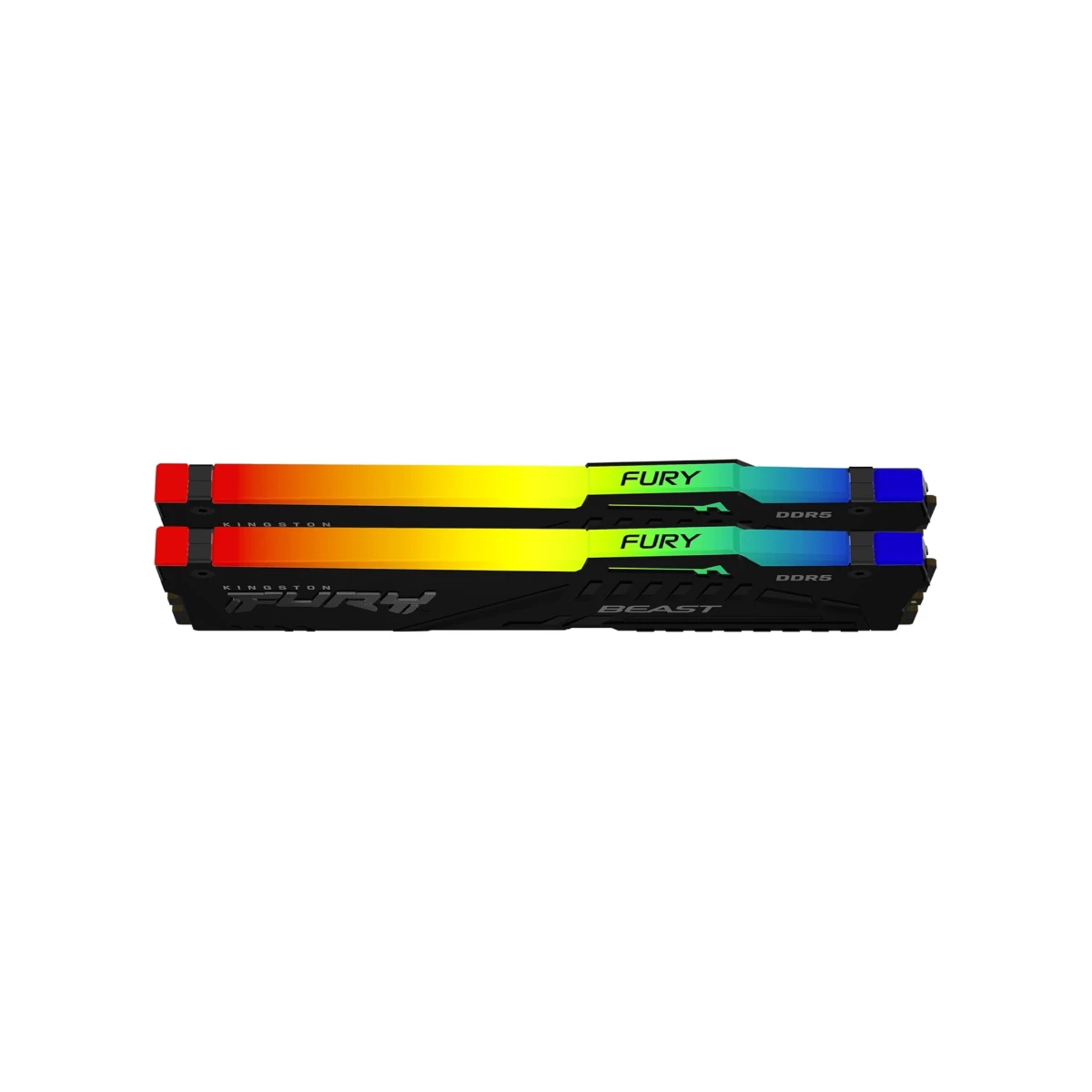 Kingston FURY Beast RGB EXPO 64GB (2x32GB) DDR5 6000MT/s CL36 Desktop Memory Kit – Black – KF560C36BBE2AK2-64 view 3