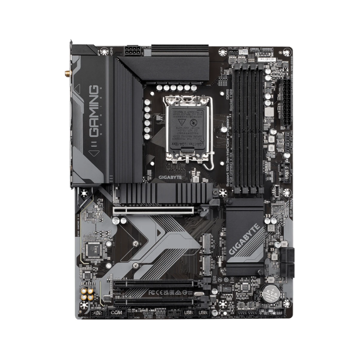 Gigabyte B760 Gaming X AX ATX Motherboard Intel LGA 1700 | B760-GAMING-X-AX view 2