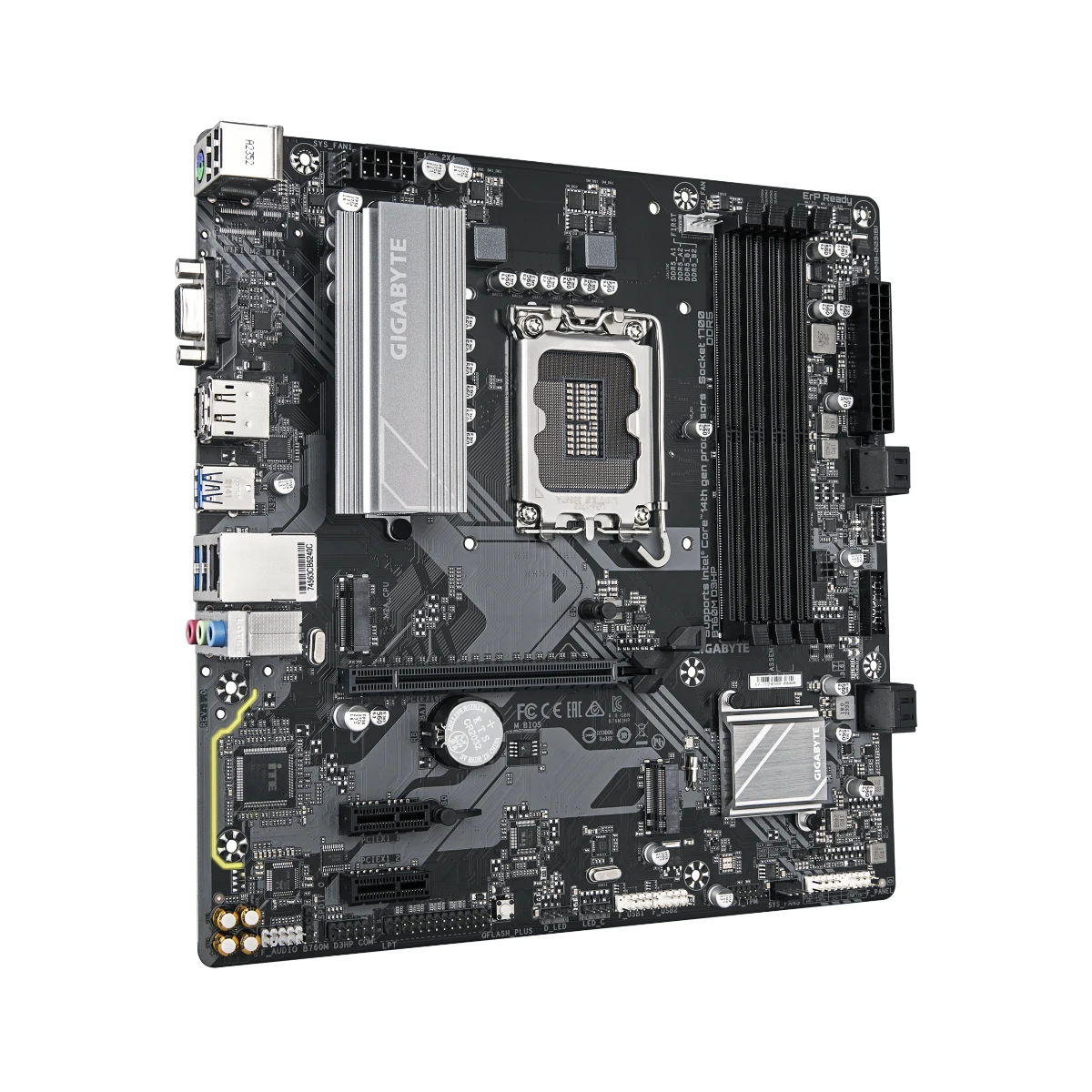Gigabyte B760M D3HP DDR4 Micro-ATX Motherboard | B760M-D3HP view 3