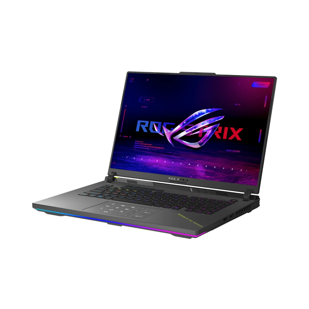 ASUS ROG Strix G16 Gaming Laptop (GeForce RTX 5060, AMD Ryzen 9 8940HX, 16GB RAM, 1TB SSD, 16" WQXGA 240Hz, Windows 11 Home, Eclipse Gray) - G614PM-G161W view 3