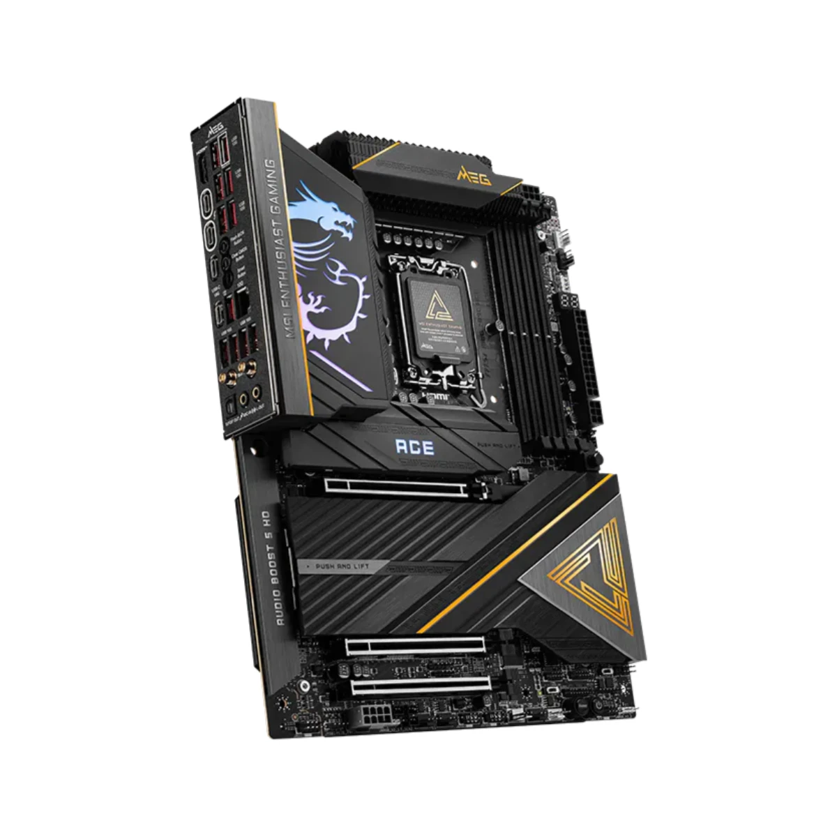 MSI MEG Z890 ACE DDR5 LGA 1851 ATX Motherboard – Black | 911-7E22-001 view 3