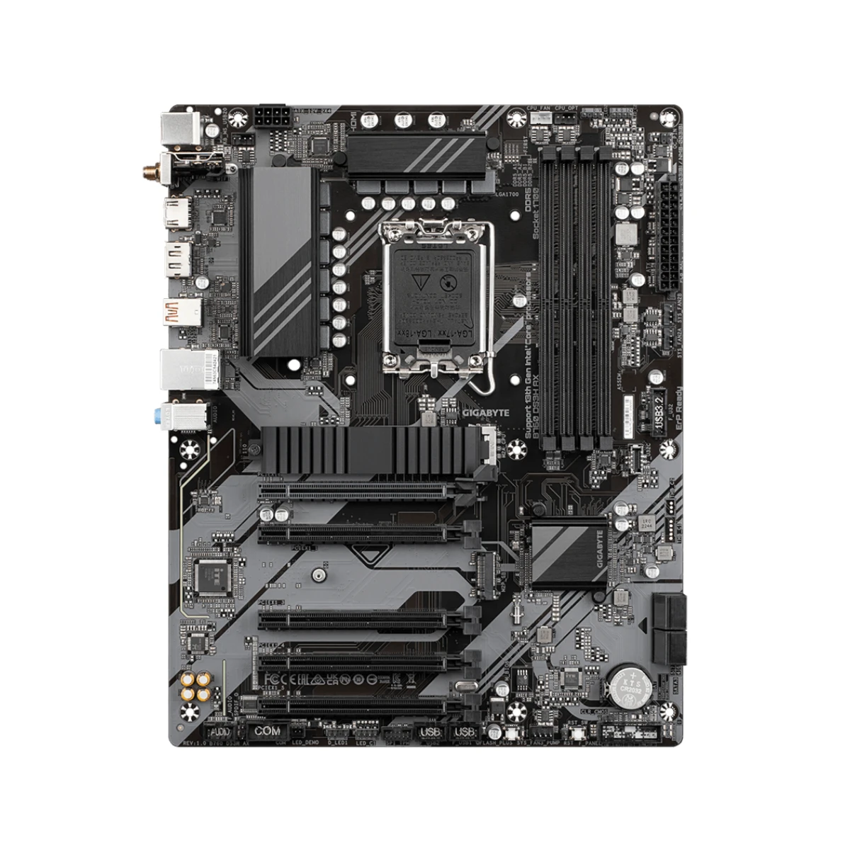 Gigabyte B760 DS3H AX ATX Gaming Motherboard Intel LGA 1700 WiFi 6 | B760-DS3H-AX view 2
