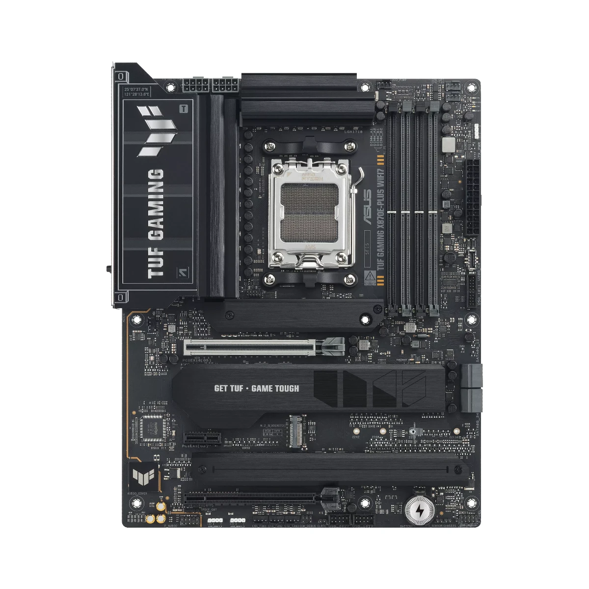 ASUS TUF GAMING X870E-PLUS WIFI7 AM5 DDR5 PCIe 5.0 ATX Motherboard | 90MB1M70-M0EAY0 view 2
