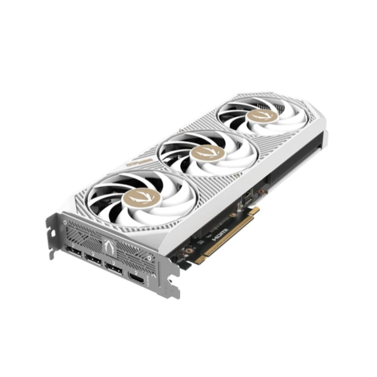 ZOTAC GAMING GeForce RTX 5070 AMP White Edition Graphics Card, 12GB GDDR7, DLSS 4 - ZT-B50700FQ-10P view 3