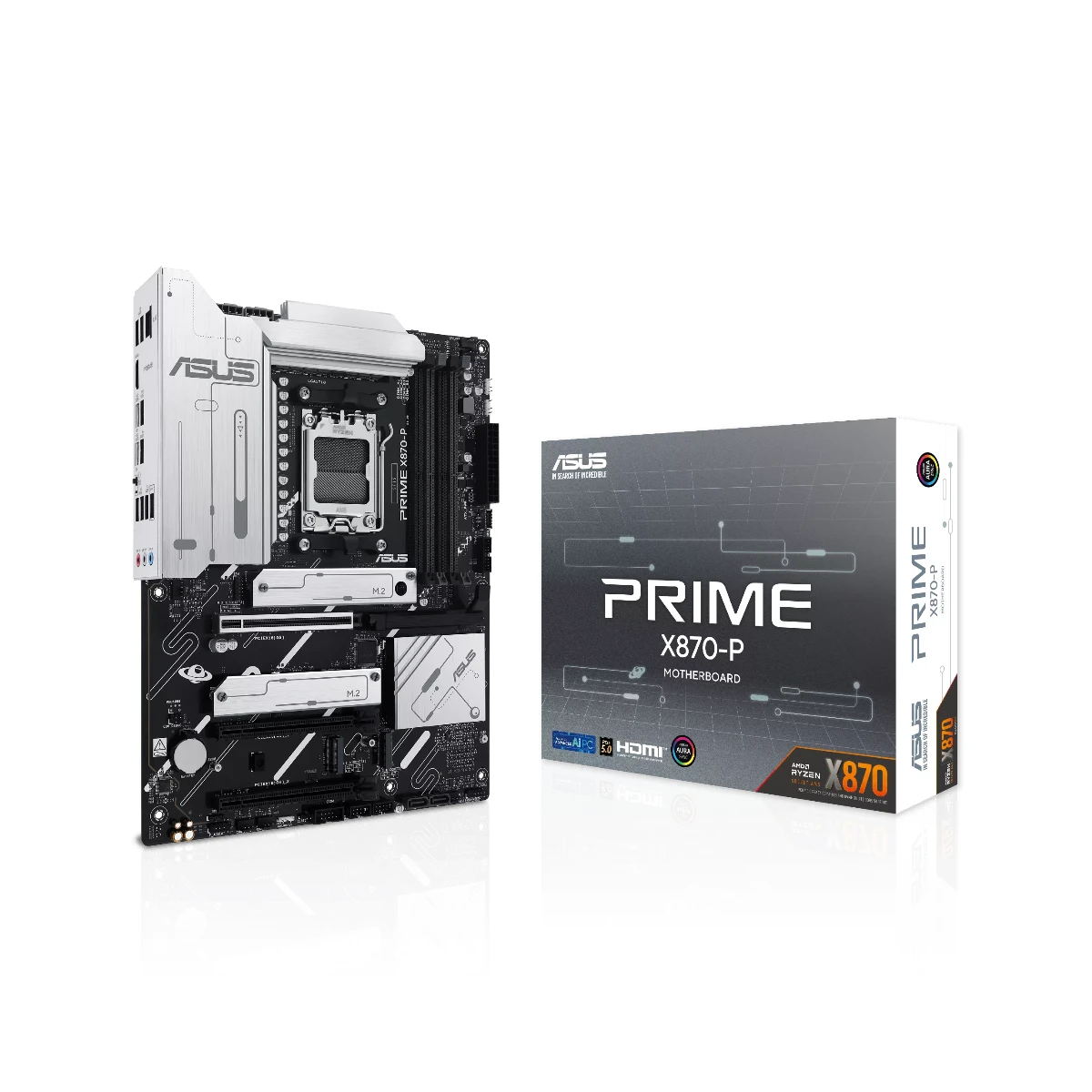 ASUS PRIME X870-P DDR5 AMD AM5 ATX Motherboard - 90MB1IT0-M0EAY0