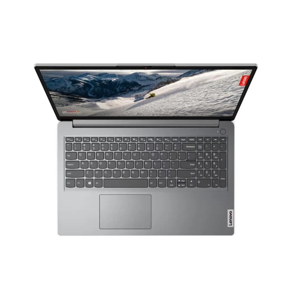 Lenovo IdeaPad 1 Laptop (AMD Radeon Graphics, AMD Ryzen 5 7520U, 8GB RAM, 512GB SSD, 15.6" FHD, Windows 11 Home, Grey, Lenovo Warranty) - 15AMN7-82VG00DNAX view 2
