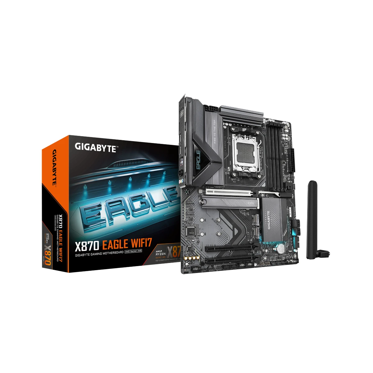 Gigabyte X870 EAGLE WIFI7 AM5 ATX Gaming Motherboard | X870-EAGLE-WIFI7