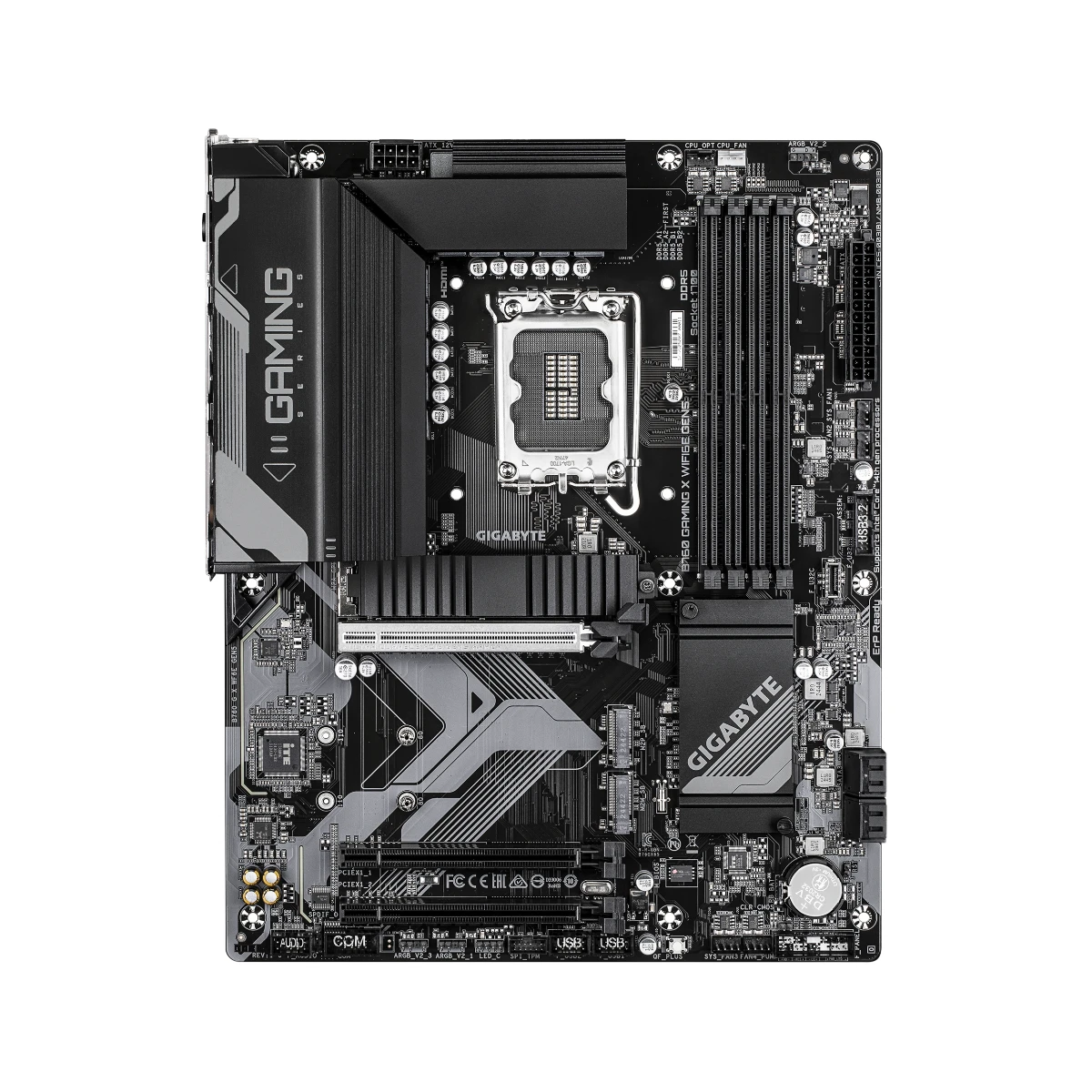 Gigabyte B760 GAMING X WIFI6E GEN5 LGA 1700 ATX Motherboard | B760-G-X-WF6E-GEN5 view 2