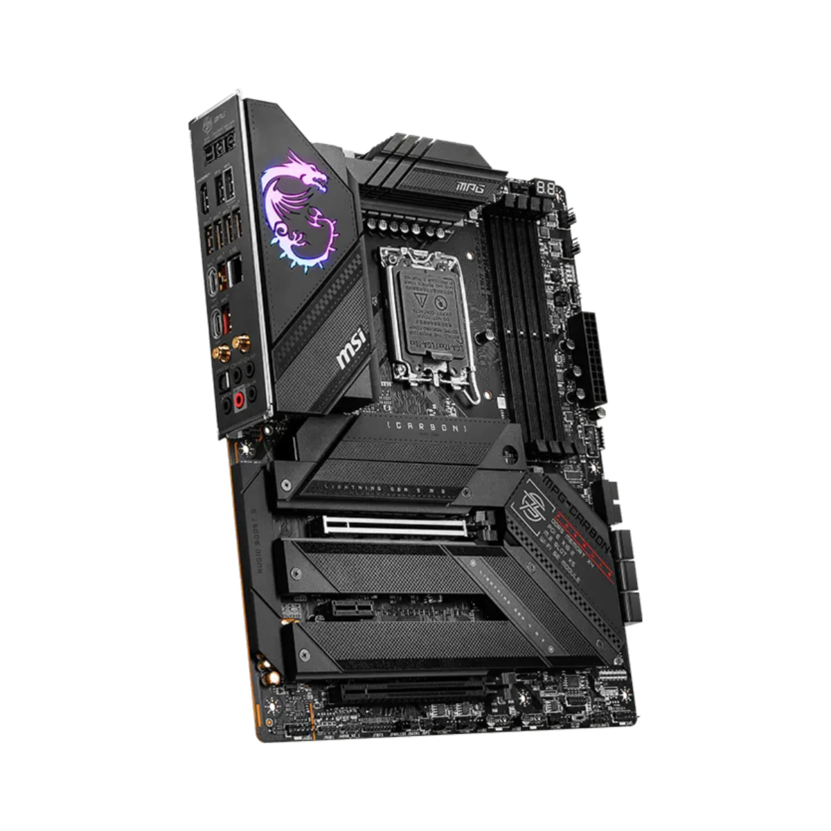 MSI MPG Z790 Carbon WiFi ATX Motherboard – Intel LGA 1700 DDR5 PCIe 5.0, 12th & 13th Gen - 911-7D89-001 view 4
