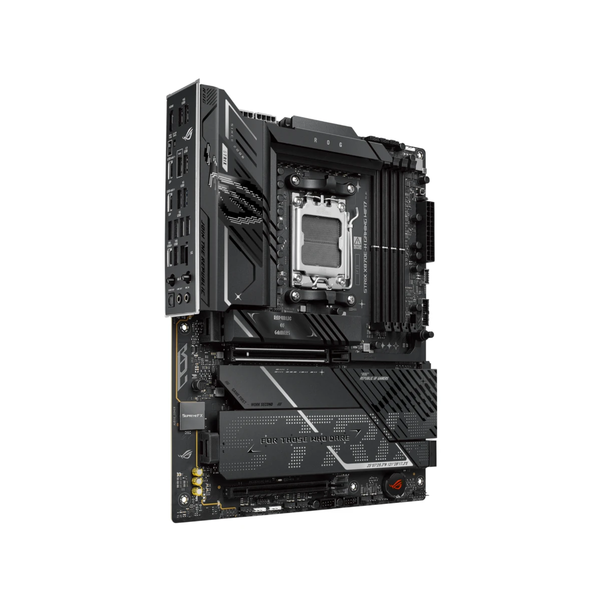 ASUS ROG STRIX X870E-H GAMING WIFI7 AM5 DDR5 PCIe 5.0 ATX Motherboard | 90MB1M90-M0EAY0 view 3