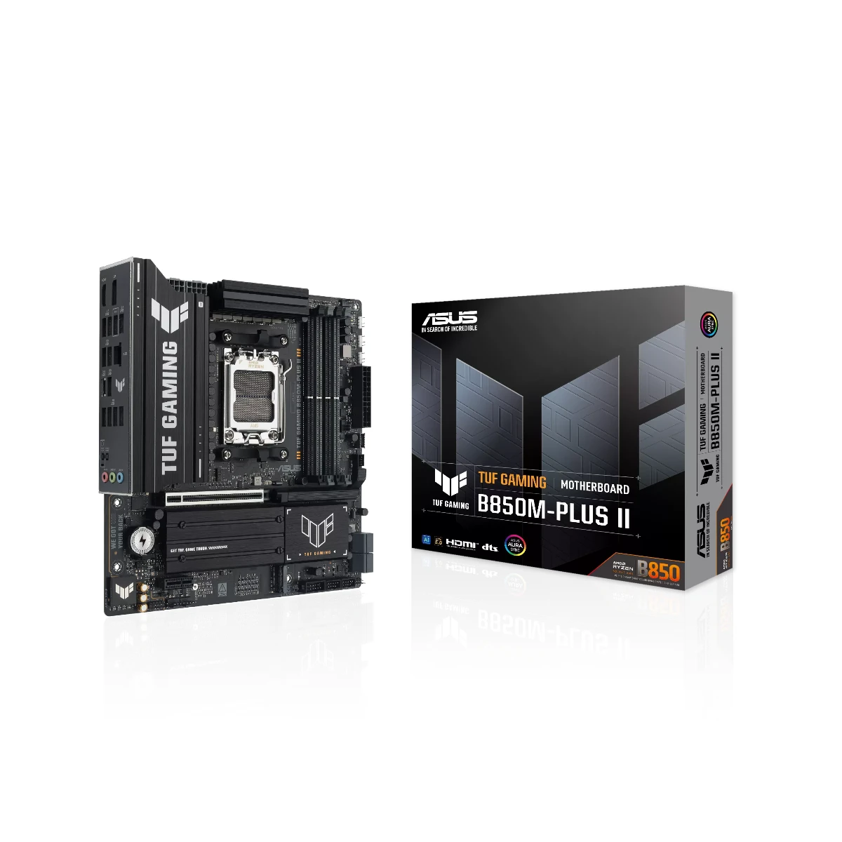 ASUS TUF GAMING B850M-PLUS II AM5 Micro-ATX Motherboard | 90MB1MT0-M0EAY0