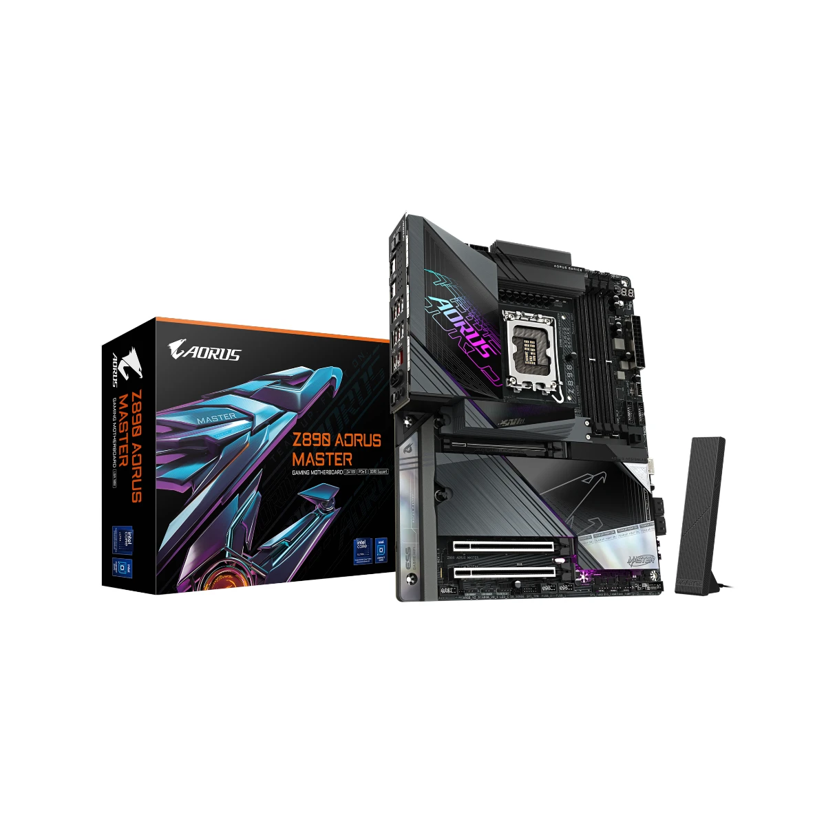 GIGABYTE Z890 AORUS MASTER LGA 1851 ATX Gaming Motherboard – Black | Z890-AORUS-MASTER