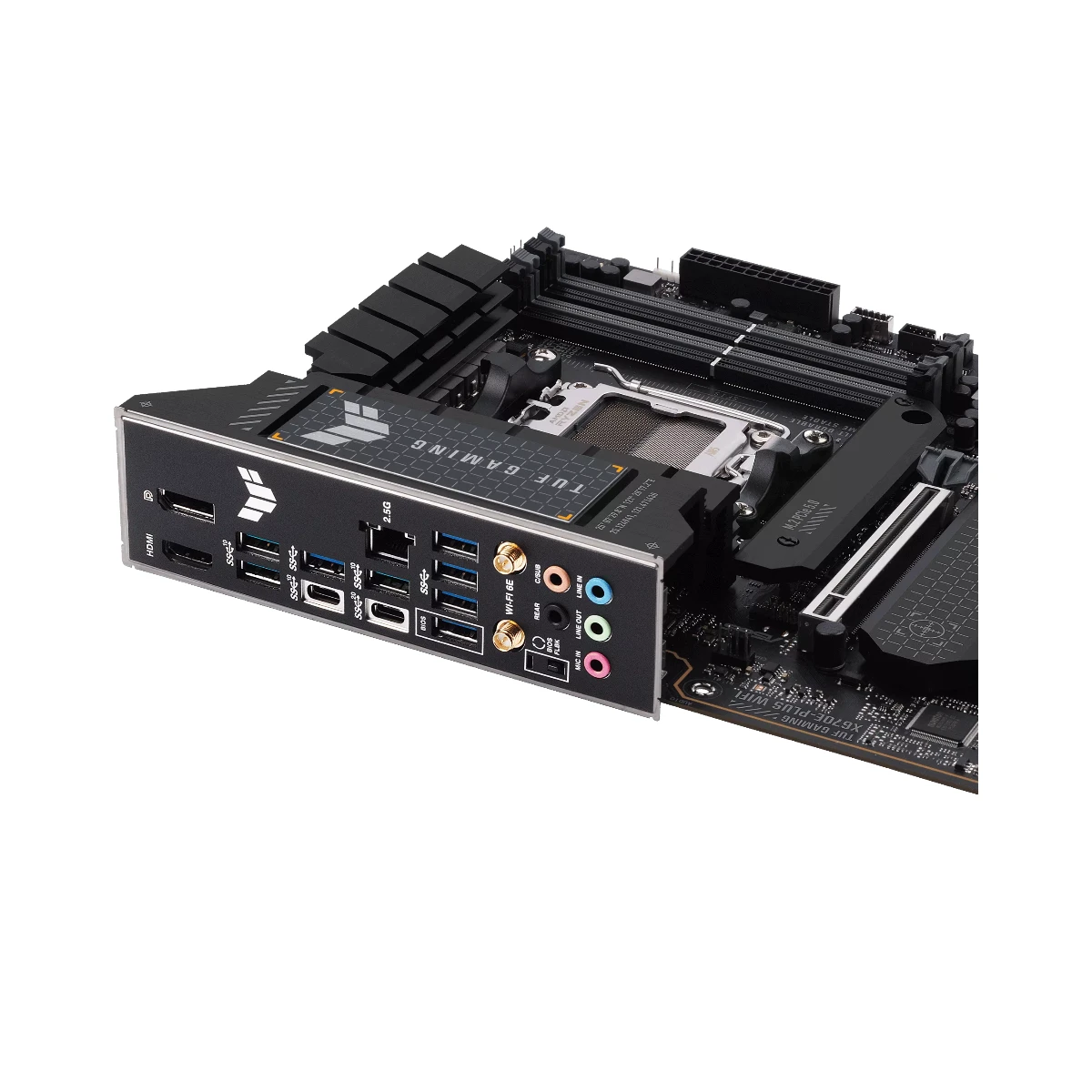 ASUS TUF Gaming X670E-Plus WiFi AM5 ATX Motherboard – AMD X670E, DDR5, PCIe 5.0 | 90MB1BK0-M0EAY0 view 4