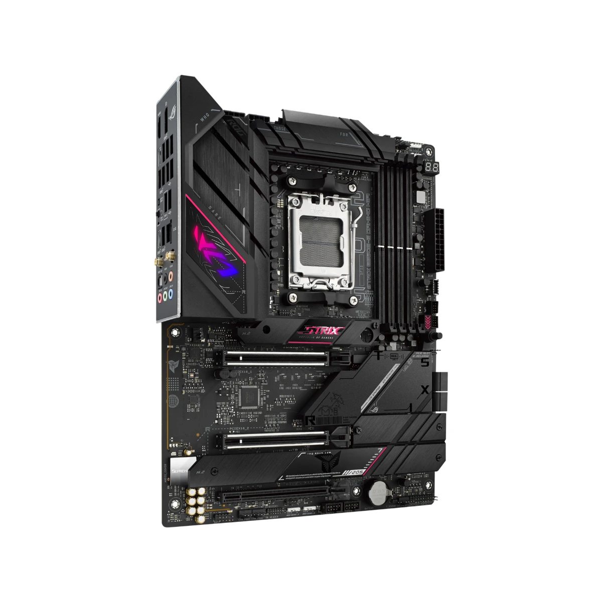 ASUS ROG Strix B650E-E Gaming WiFi AM5 ATX Motherboard – AMD B650E, DDR5, PCIe 5.0 | 90MB1BB0-M0EAY0 view 2