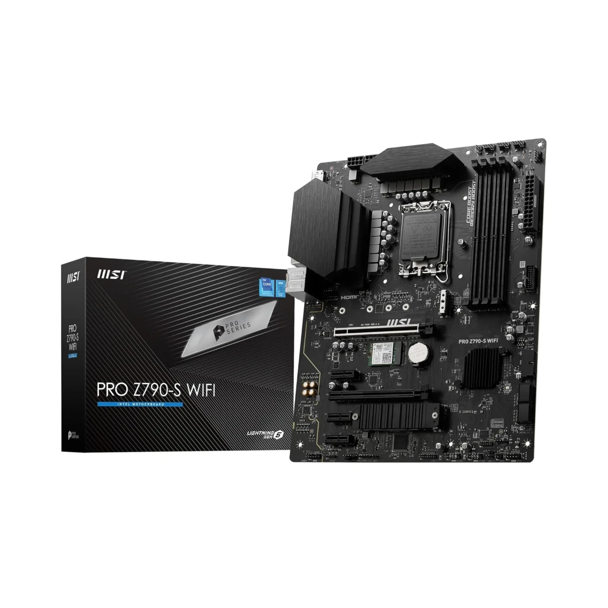 MSI PRO Z790-S WiFi ATX Motherboard Intel LGA 1700 DDR5 - 911-7D88-001