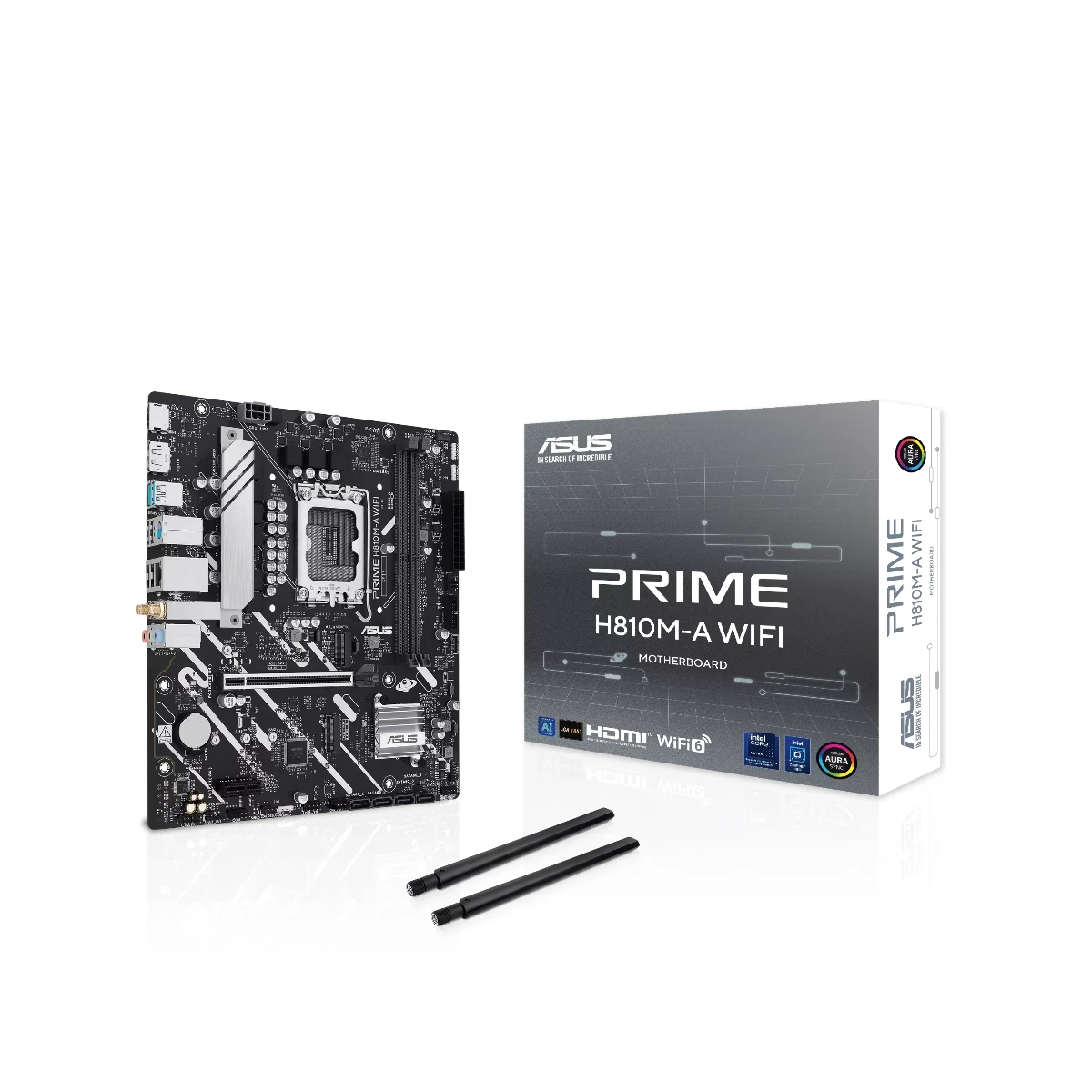 ASUS PRIME H810M-A WIFI LGA 1851 Micro-ATX Motherboard | 90MB1KJ0-M0EAY0
