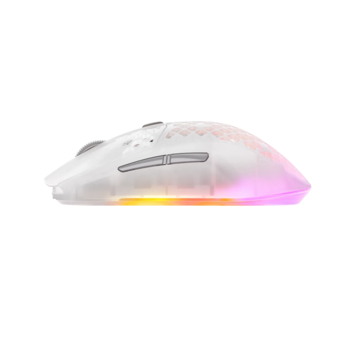 SteelSeries Aerox 3 26K DPI Gen 2 Wireless Gaming Mouse - Ghost - 62715 view 3