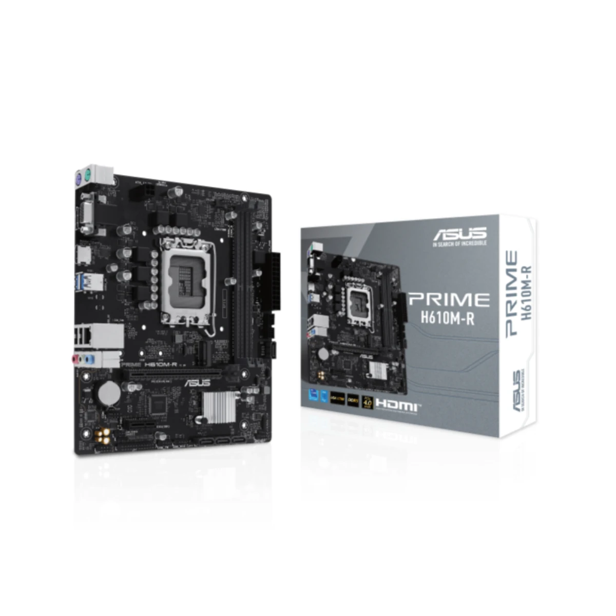 ASUS PRIME H610M-R DDR5 Micro-ATX Motherboard | 90MB1GL0-M0ECY0