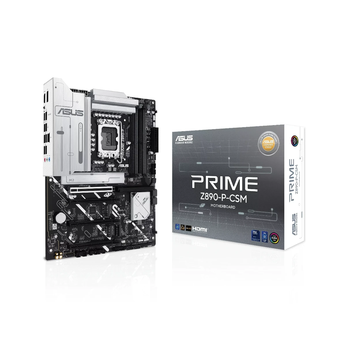 ASUS PRIME Z890-P-CSM DDR5 LGA 1851 ATX Motherboard | PRIME-Z890-P-CSM