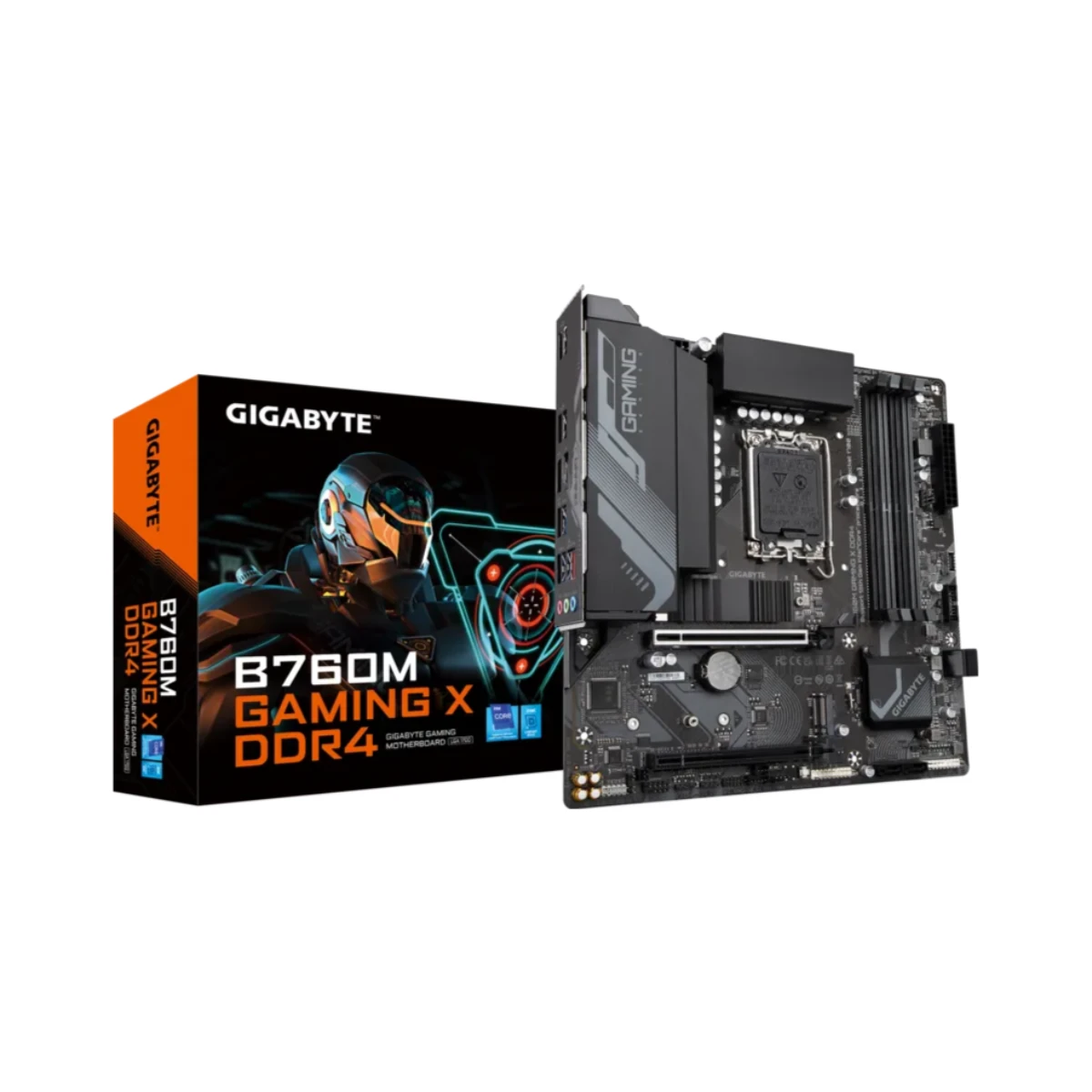 Gigabyte B760M GAMING X DDR4 Micro-ATX Motherboard Intel LGA 1700 PCIe 4.0 Dual M.2 | B760M-GAMING-X-DDR4
