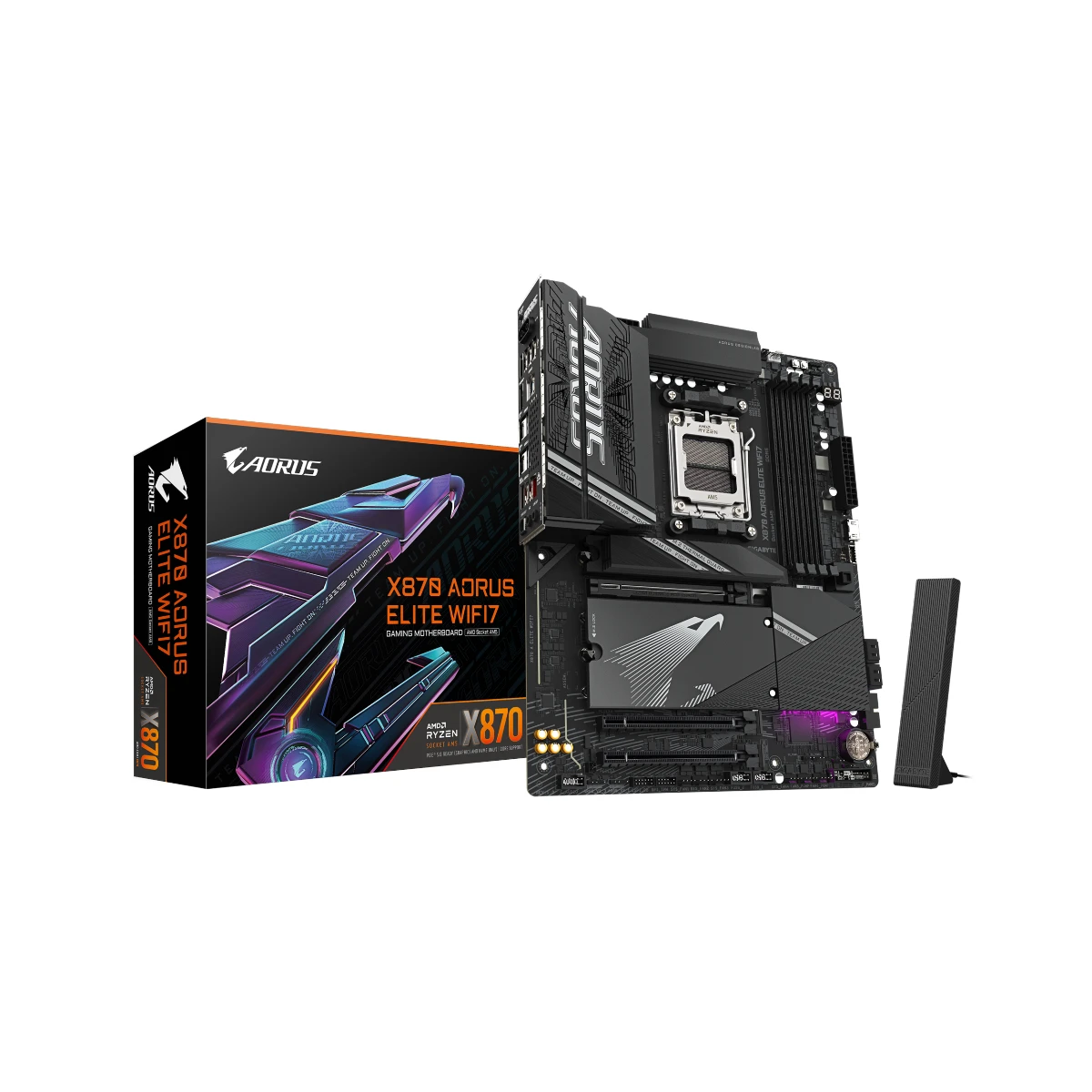 GIGABYTE X870 A ELITE WIFI7 AM5 ATX Gaming Motherboard | X870-A-ELITE-WIFI7