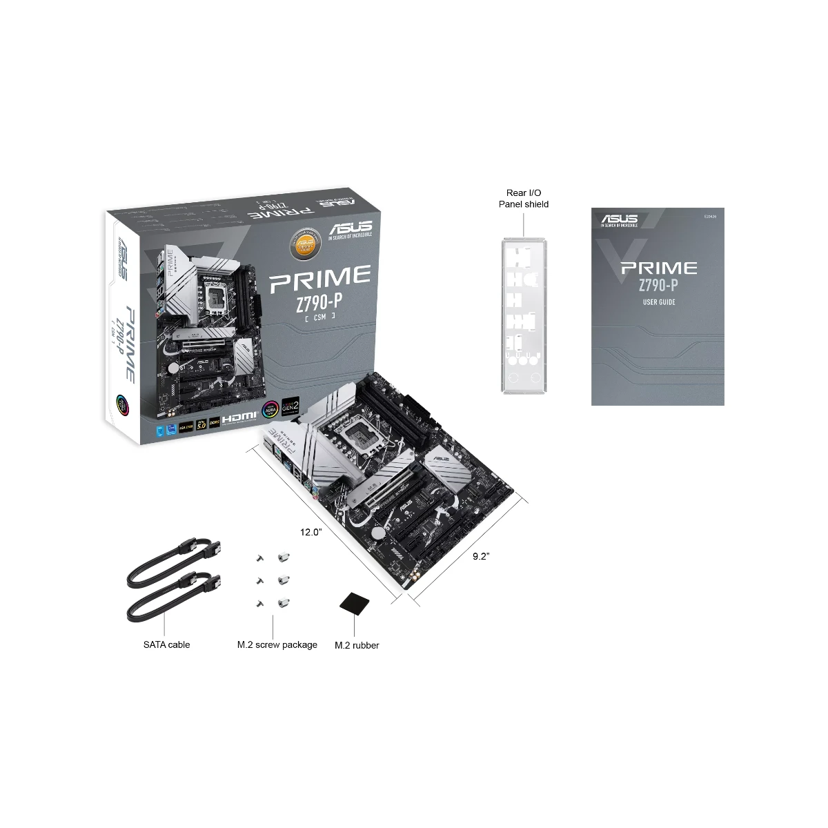 ASUS Prime Z790-P CSM ATX Motherboard Intel LGA 1700 DDR5 - 90MB1CK0-M0EAYC view 4