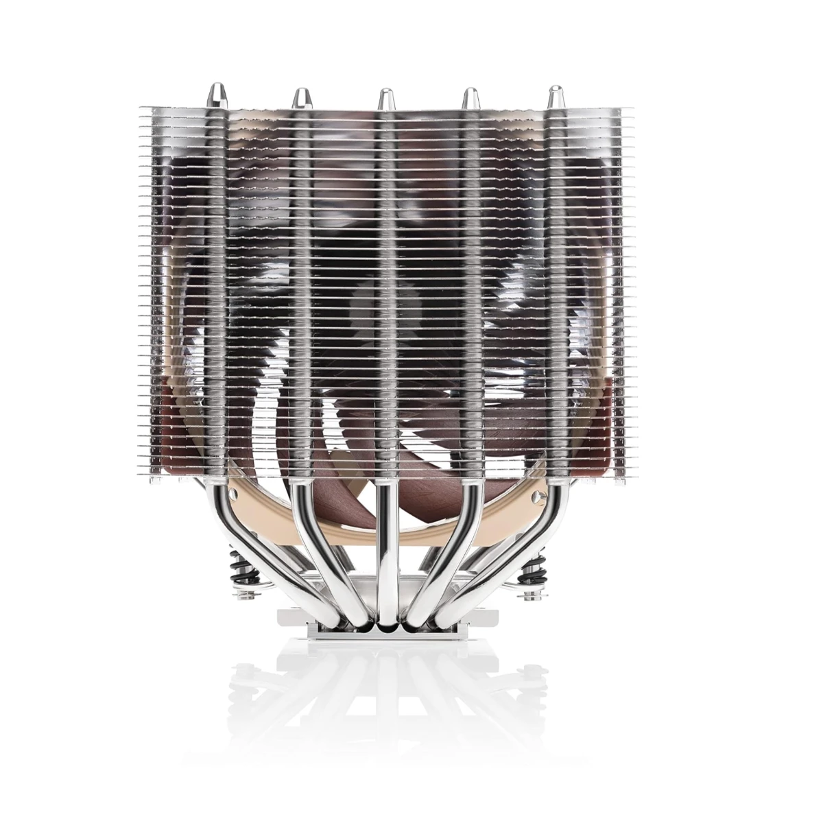 Noctua NH-D12L Premium Air CPU Cooler - Brown (NF-A12x25r 120mm Fan, SSO2 Bearing, 2000 RPM) - NH-D12L view 2
