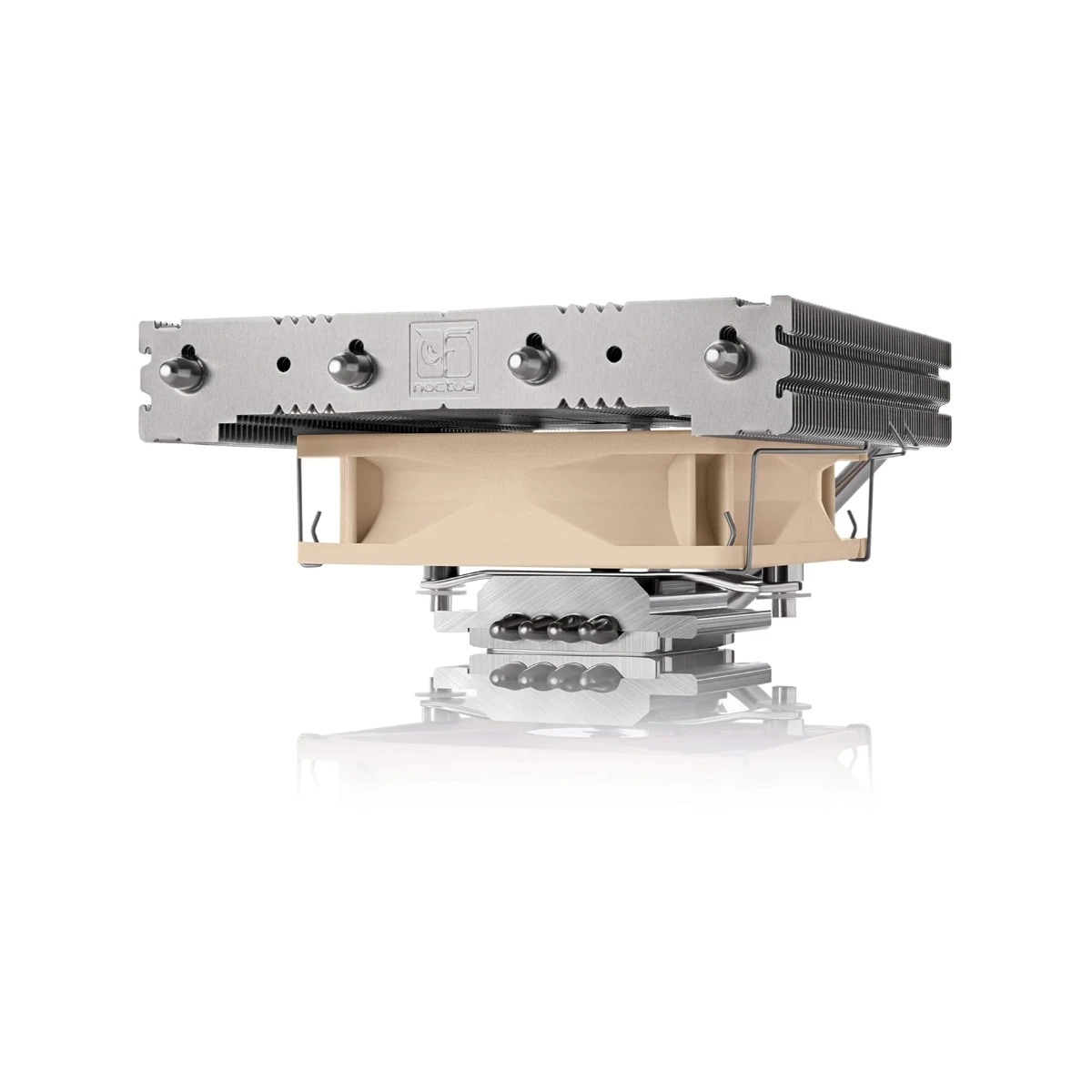 Noctua NH-L12 Ghost S1 Edition Low Profile Air CPU Cooler - Brown (NF-B9 92mm + NF-A12x15 120mm PWM Fans, SSO2 Bearing) - NH-L12 Ghost S1