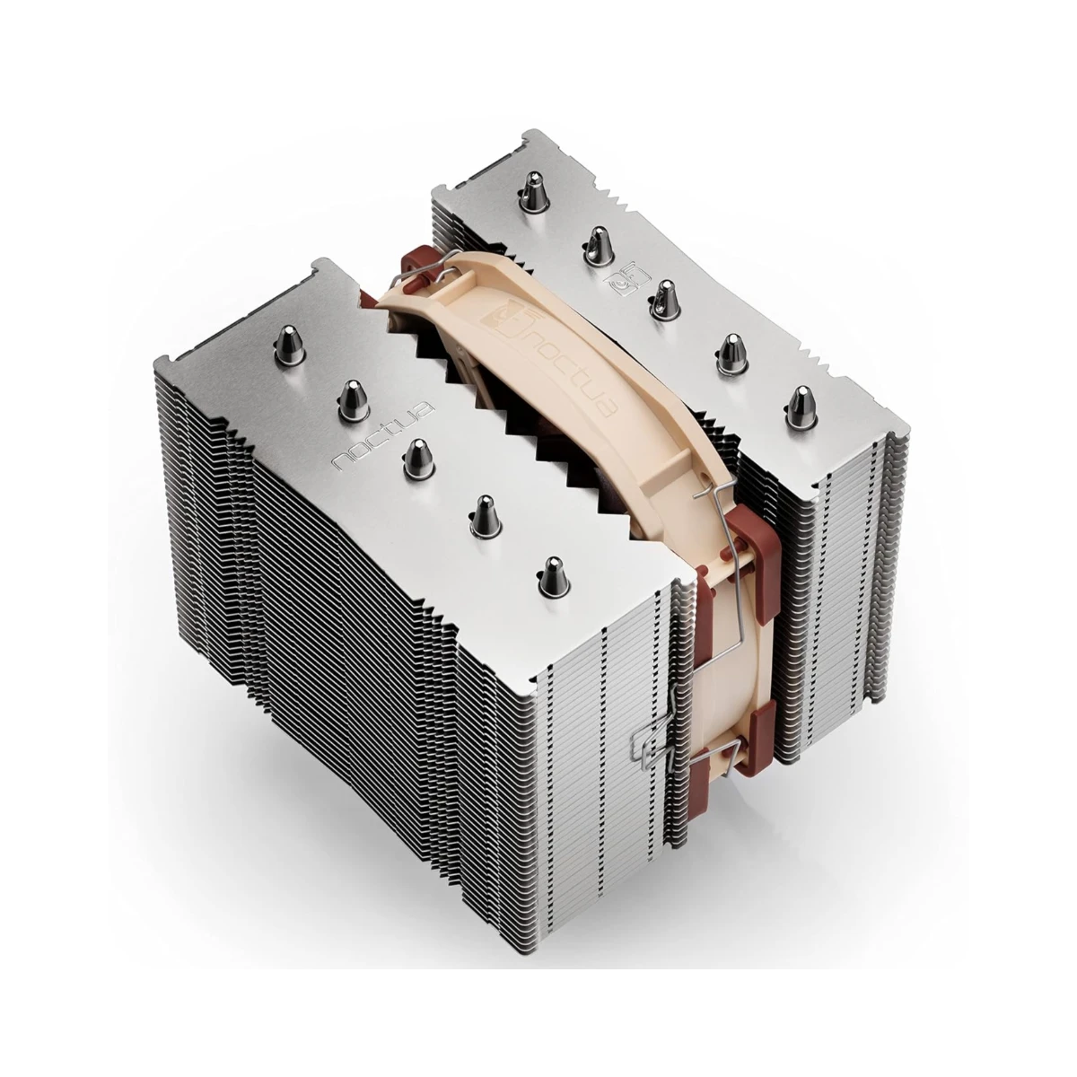 Noctua NH-D12L Premium Air CPU Cooler - Brown (NF-A12x25r 120mm Fan, SSO2 Bearing, 2000 RPM) - NH-D12L view 4