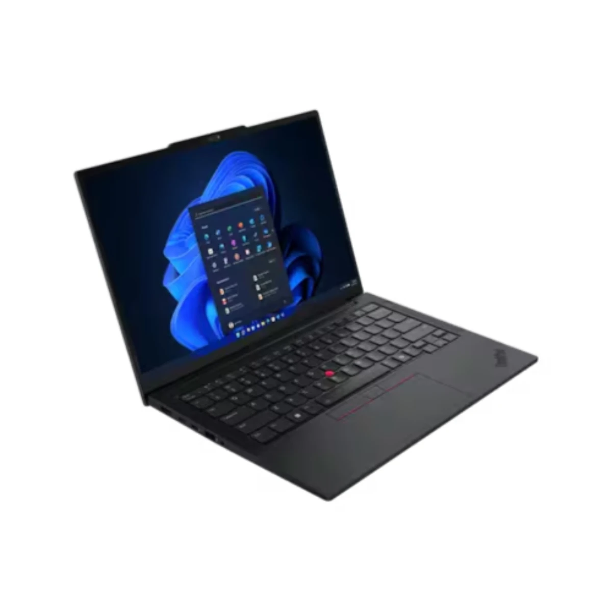 Lenovo ThinkPad E14 Laptop (Intel Iris Graphics, Intel Core i7-1355U, 8GB RAM, 512GB SSD, 14" WUXGA, Windows 11 Pro, Black) - 21JK001UGR view 3