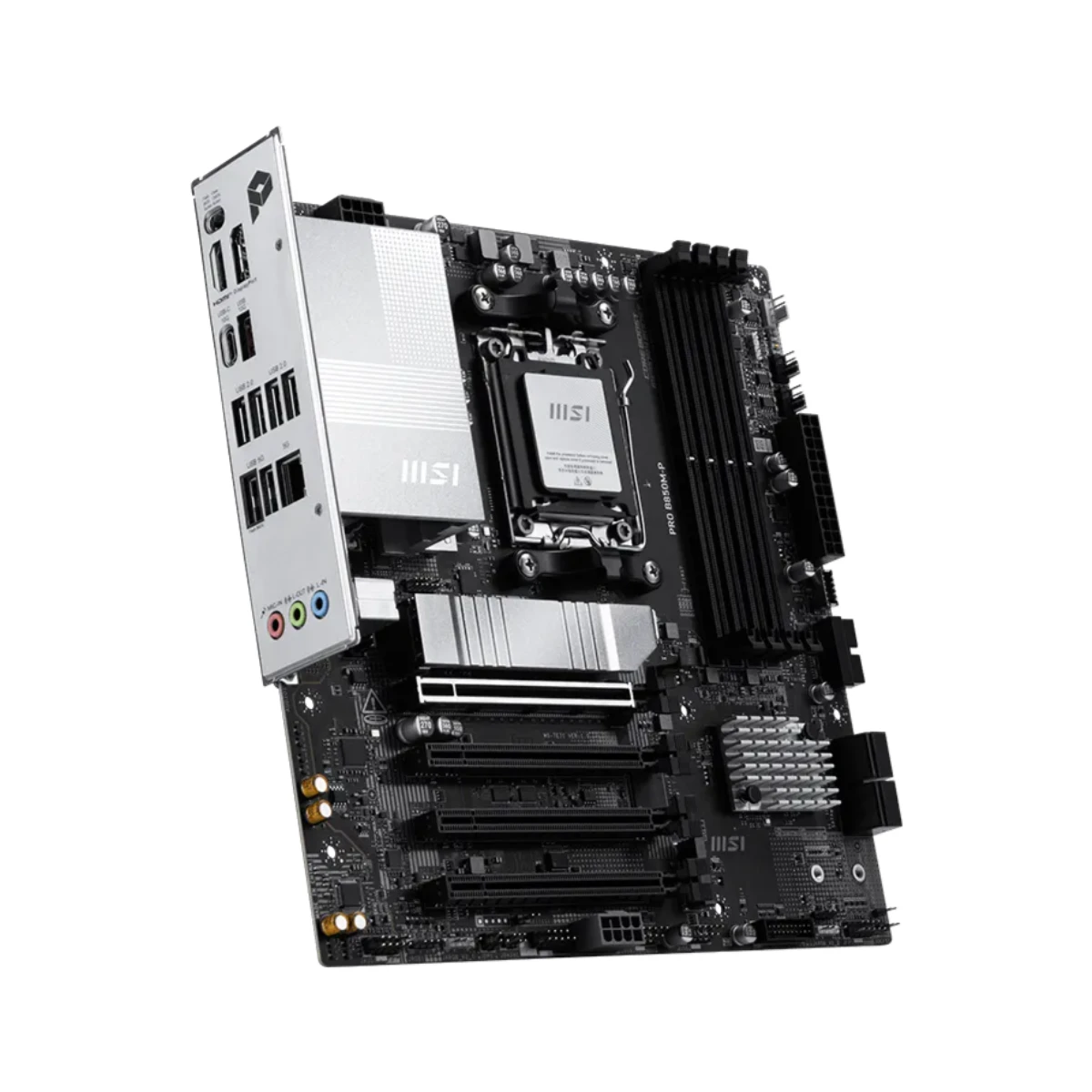 MSI PRO B850M-P AMD AM5 DDR5 mATX Motherboard – Black - 911-7E71-005 view 4