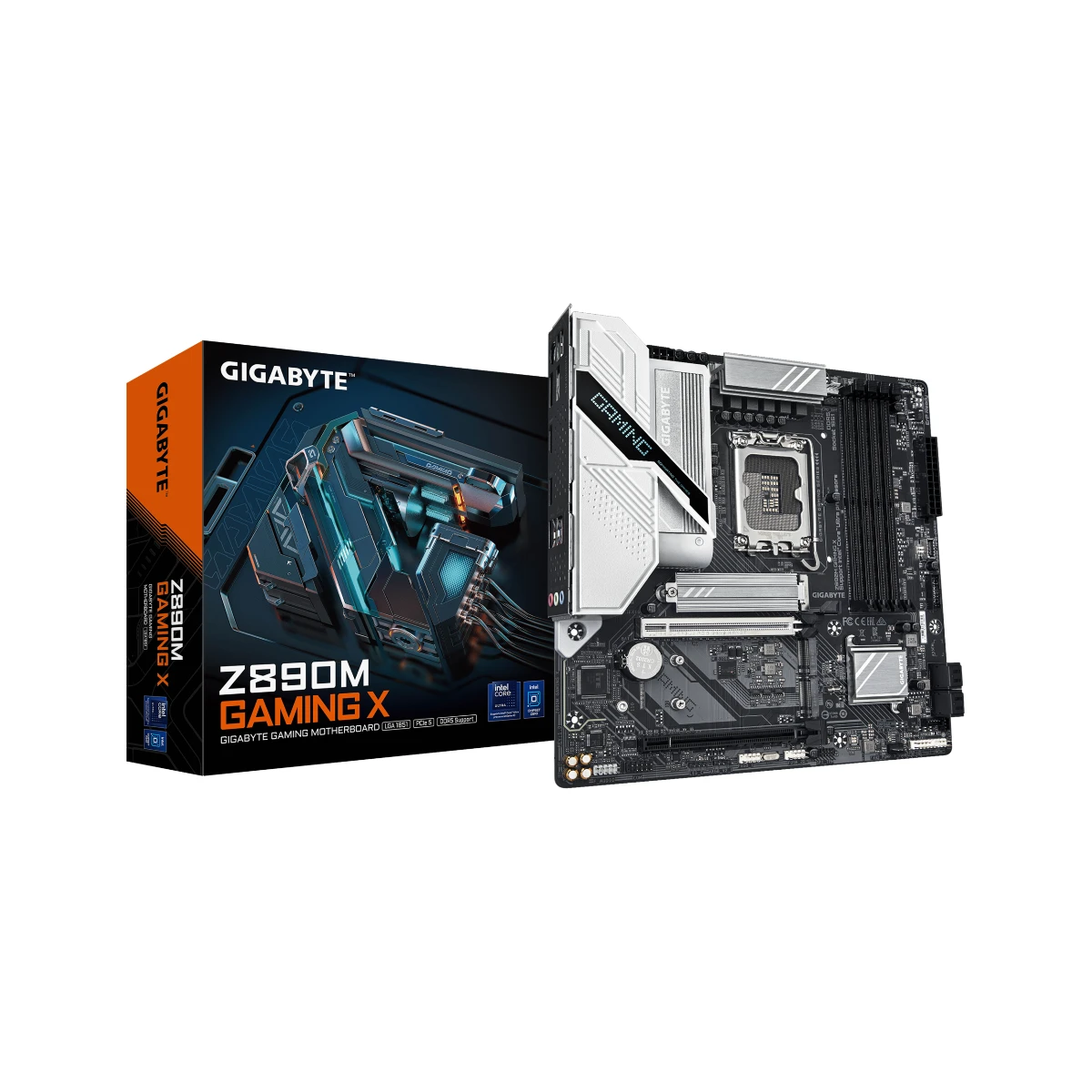 Gigabyte Z890M GAMING X LGA 1851 Micro-ATX Gaming Motherboard | Z890M-GAMING-X