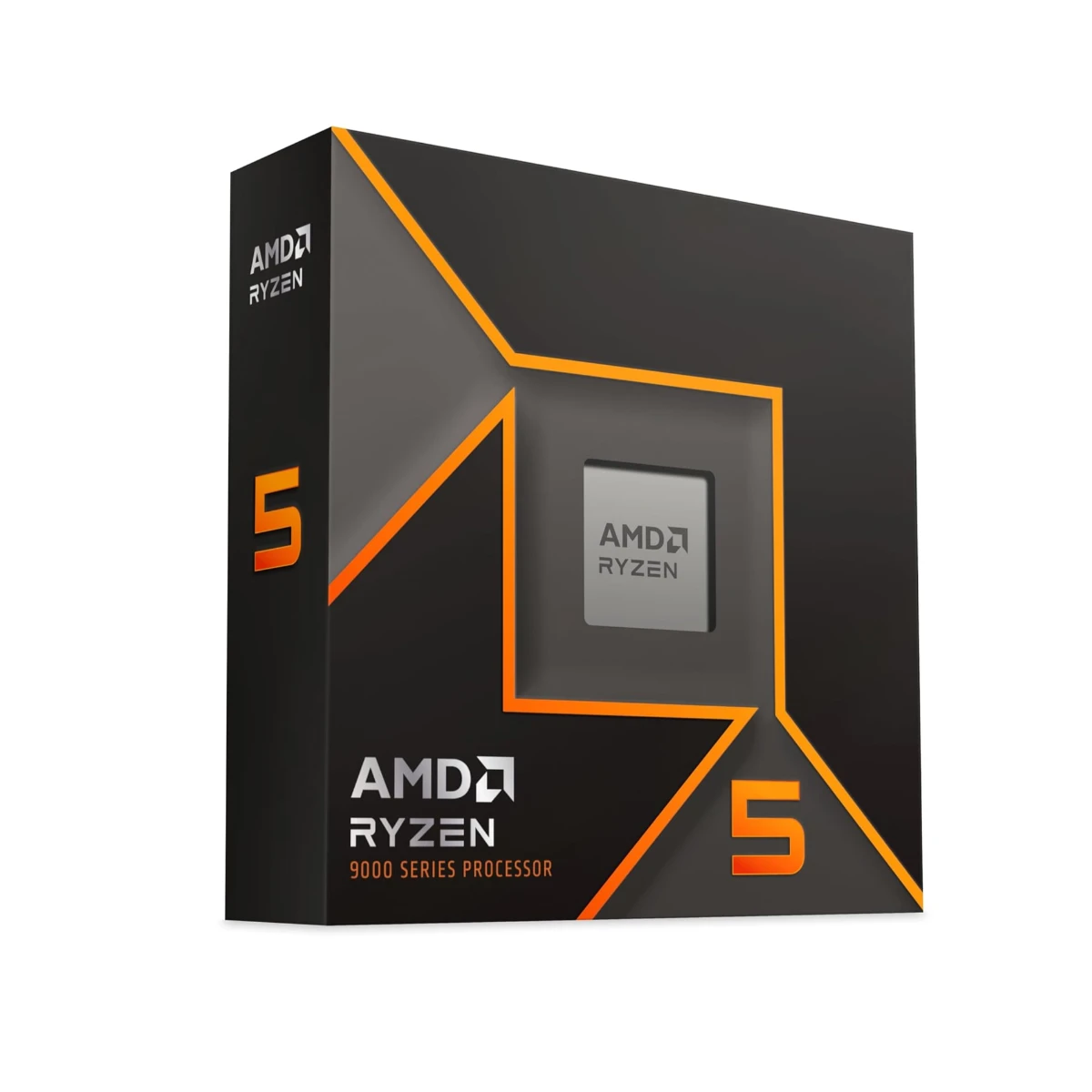 AMD Ryzen 5 9600X 6 Cores / 12 Threads 5.4 GHz AM5 Desktop CPU | Box (100-100001405WOF) view 2