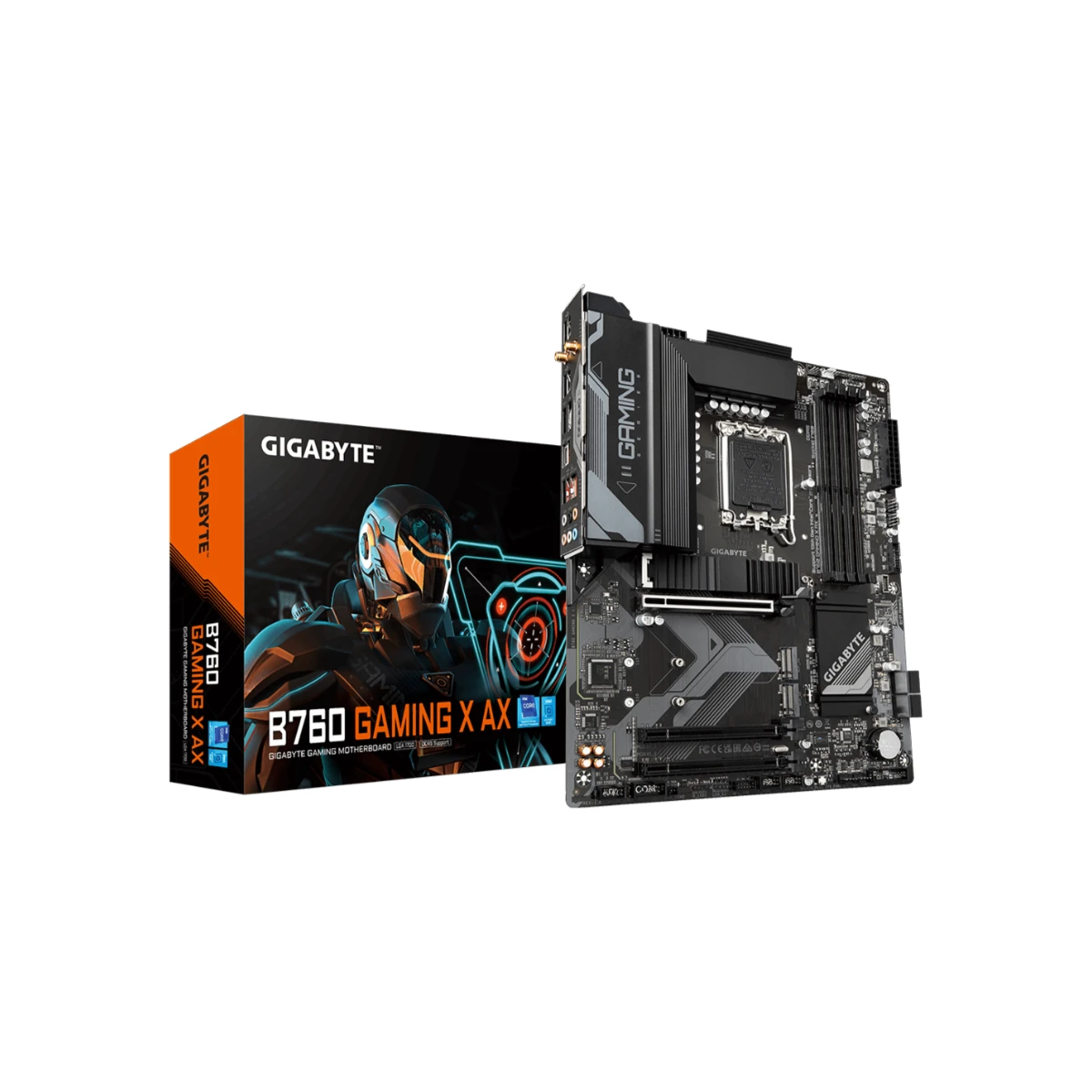 Gigabyte B760 Gaming X AX ATX Motherboard Intel LGA 1700 | B760-GAMING-X-AX