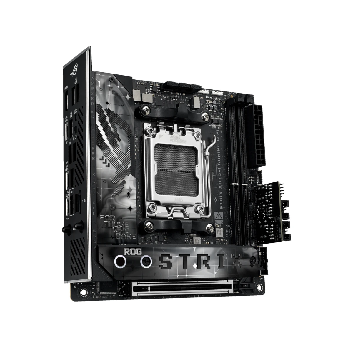 ASUS ROG STRIX X870-I GAMING WIFI AM5 Mini-ITX Gaming Motherboard | 90MB1IW0-M0EAY0 view 3