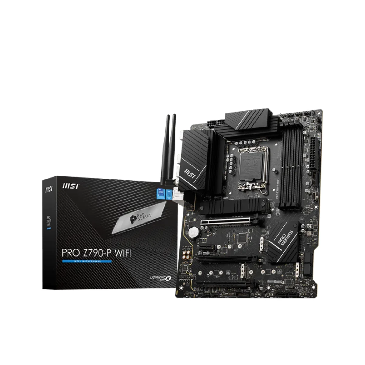 MSI PRO Z790-P WiFi Intel LGA1700 DDR5 ATX Motherboard - 911-7E06-073