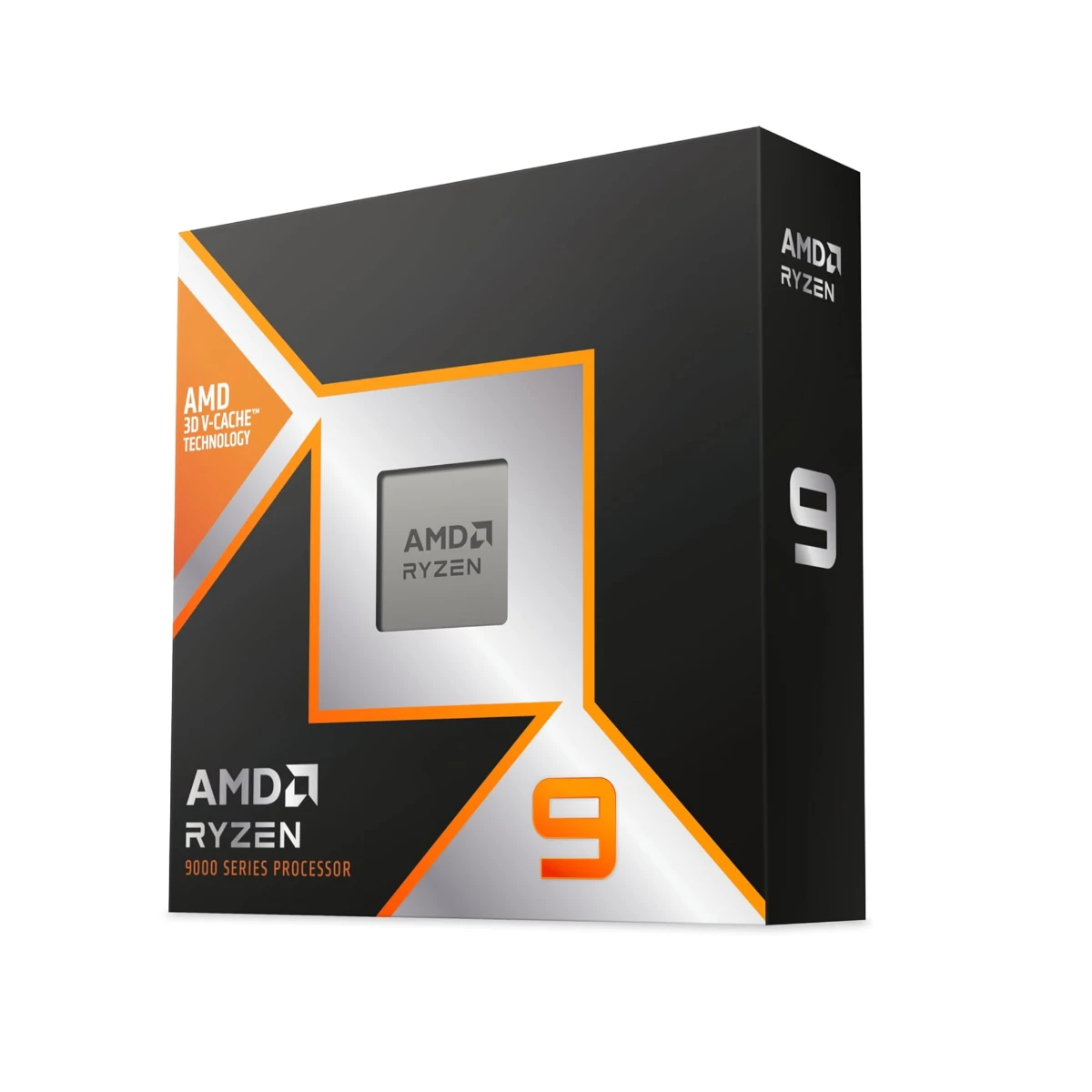 AMD Ryzen 9 9900X3D 12-Core / 24-Thread 3.8 GHz AM5 Desktop Processor – 3D V-Cache Performance CPU | Box (100-100001368WOF)