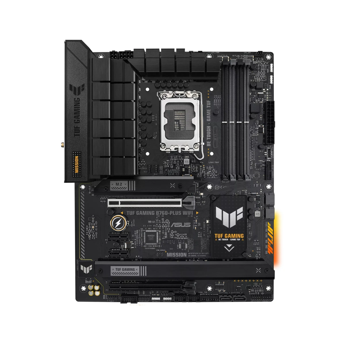 ASUS TUF Gaming B760-Plus WiFi ATX Motherboard Intel LGA 1700 DDR5 - 90MB1ER0-M0EAY0 view 2