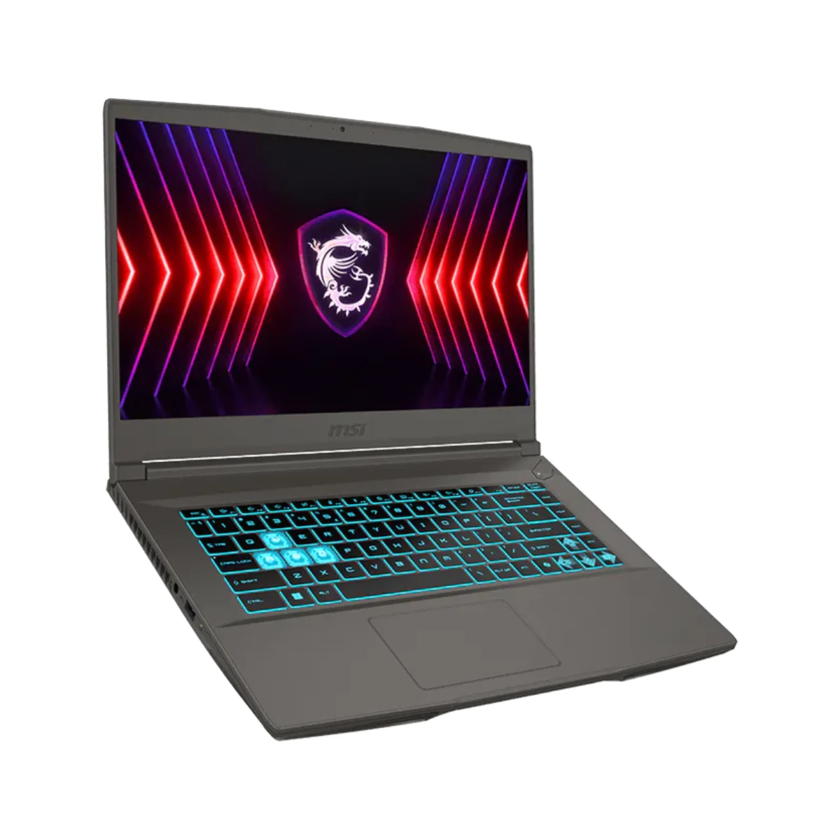 MSI Thin 15 B13UC Gaming Laptop (GeForce RTX 3050, Intel Core i5-13420H, 8GB RAM, 512GB SSD, 15.6" FHD IPS 144Hz, Windows 11 Home, Gray) - 9S7-16R831-3098 view 2