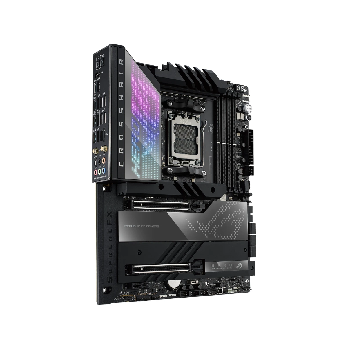 ASUS ROG Crosshair X670E Hero AM5 ATX Gaming Motherboard | 90MB1BC0-M0EAY0 view 2