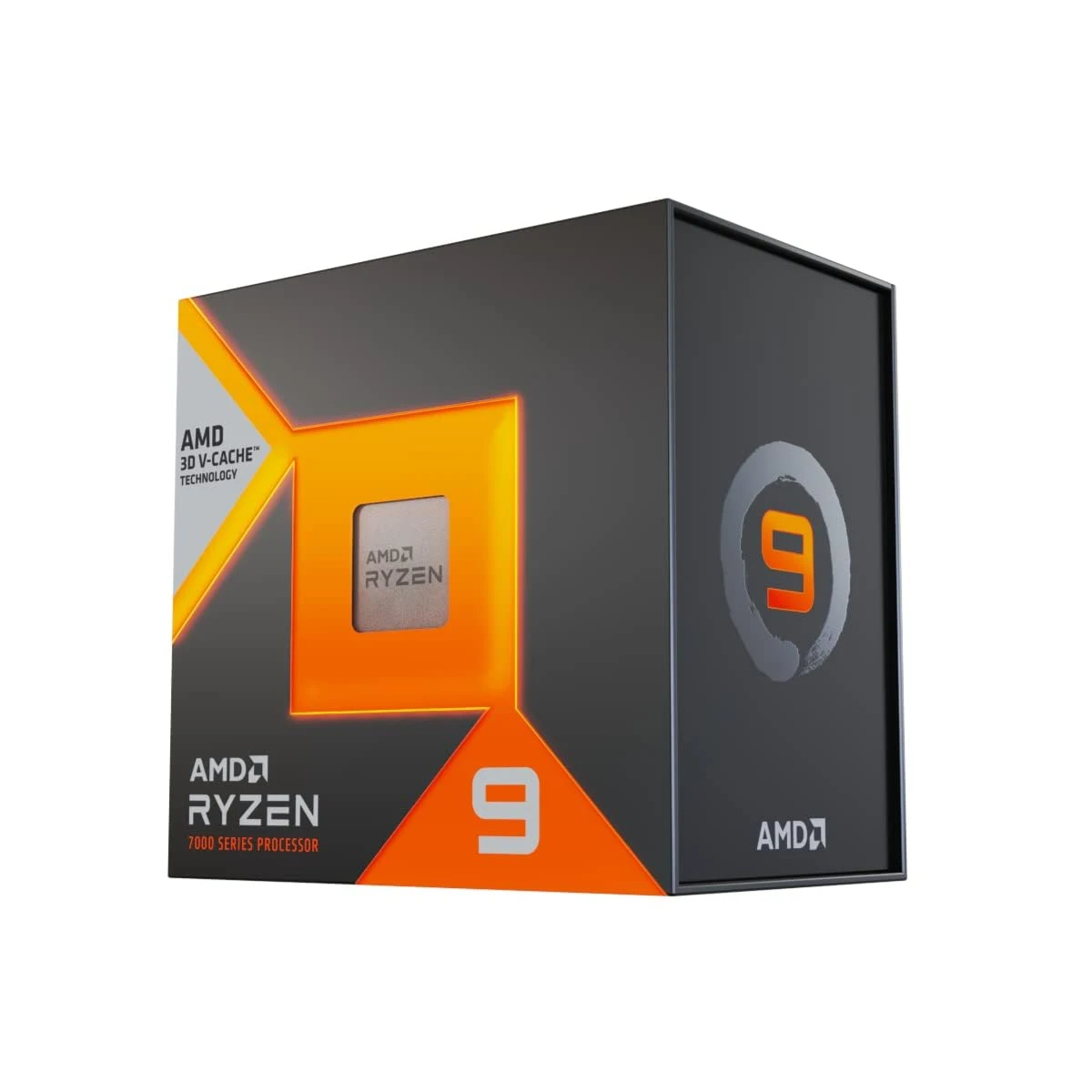 AMD Ryzen 9 7900X3D 12-Core / 24-Thread AM5 Desktop Processor – Max Turbo 5.6 GHz Gaming CPU | Box (100-100000909WOF)
