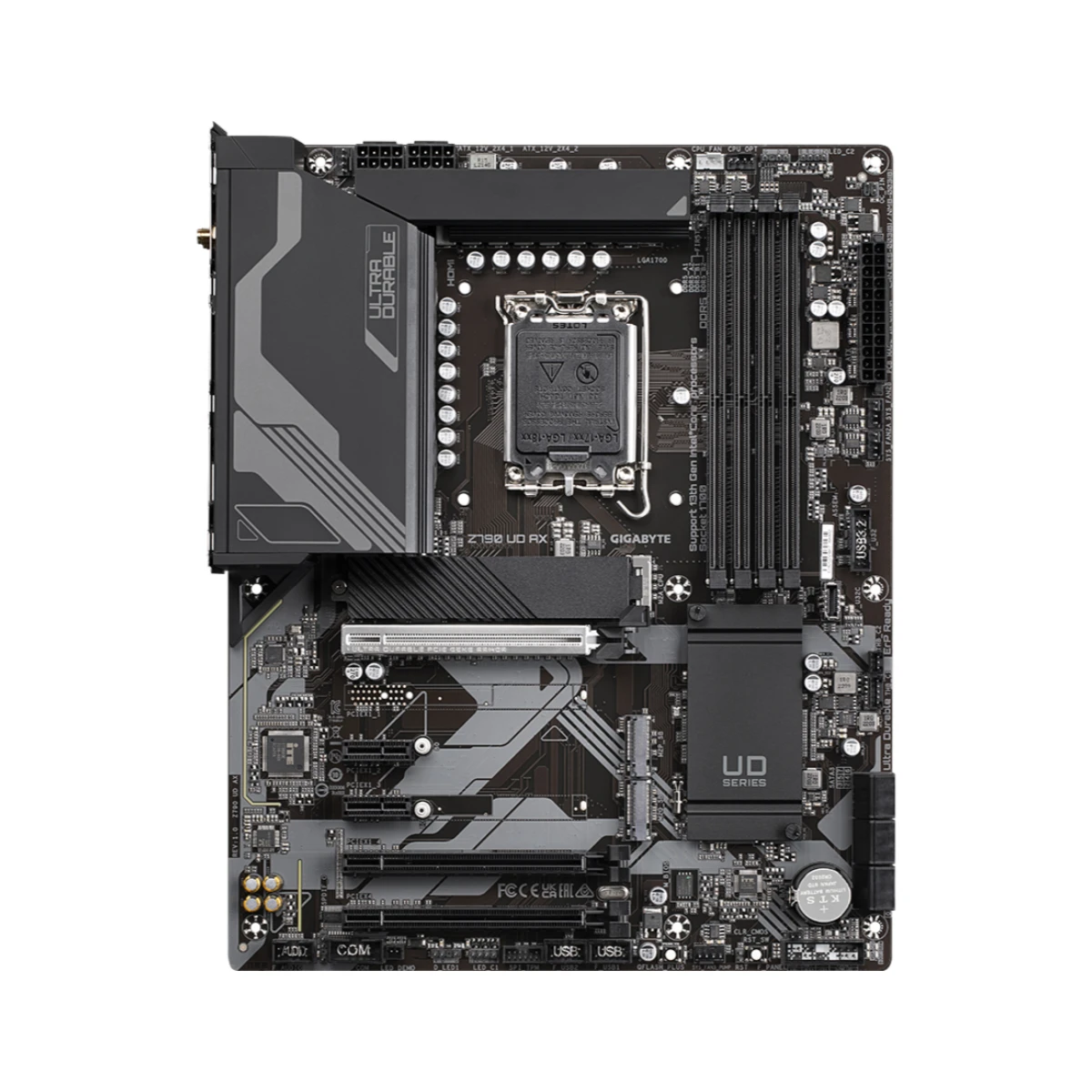 Gigabyte Z790 UD AX ATX Gaming Motherboard Intel LGA 1700 WiFi 6 - Z790-UD-AX view 2