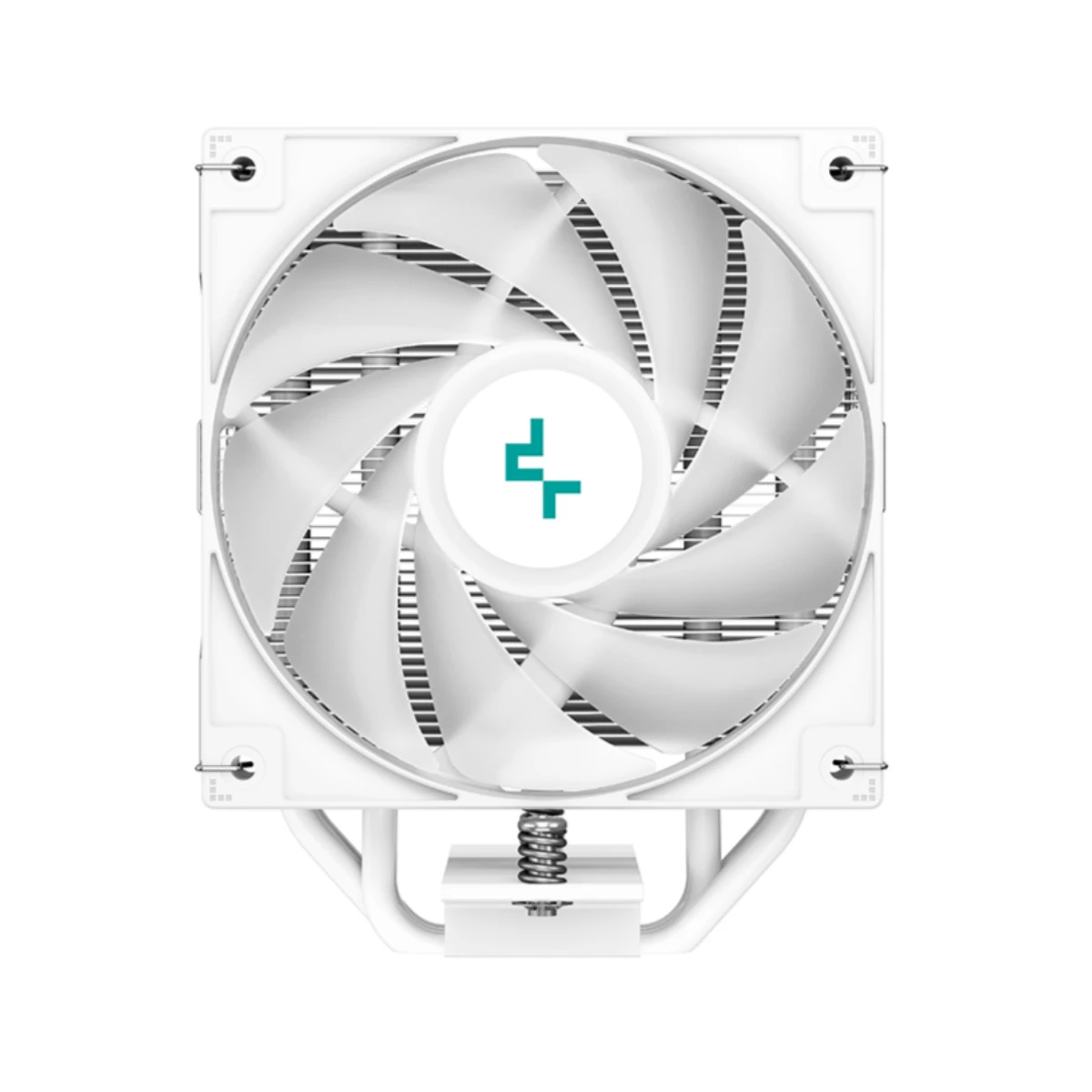 DeepCool AG400 ARGB CPU Air Cooler (Single Tower, Single Fan, ARGB Lighting, White) | R-AG400-WHAMMN-GJD