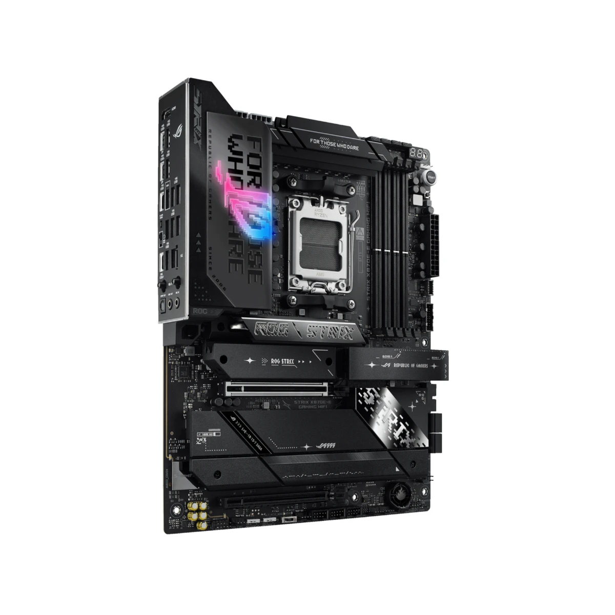 ASUS ROG STRIX X870E-E GAMING WIFI DDR5 AMD AM5 ATX Motherboard | 90MB1IB0-M0EAY0 view 3